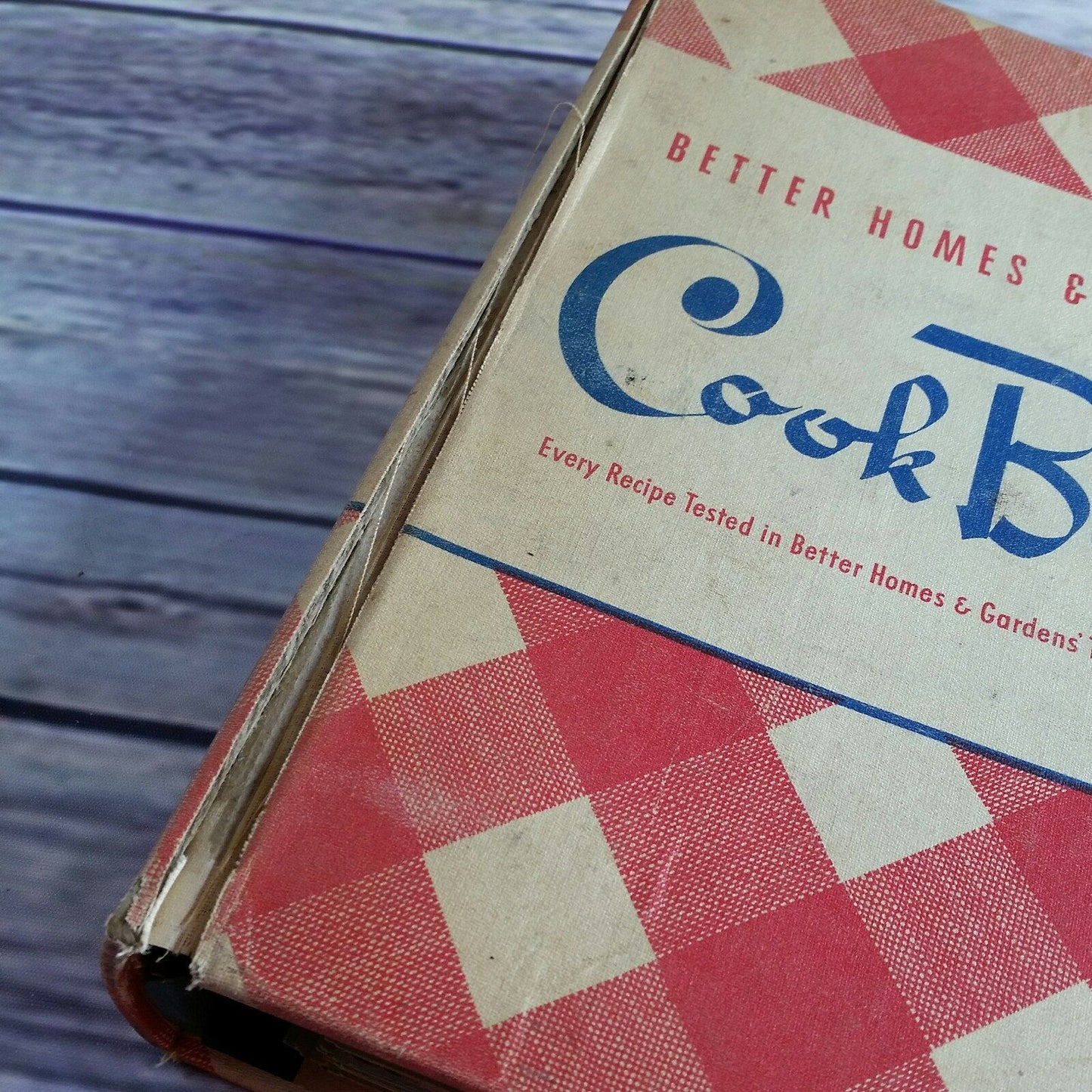 Vintage 1944 My Better Homes & Gardens Cook Book Cookbook 5th Printing Meredith Publishing 3 Ring Binder