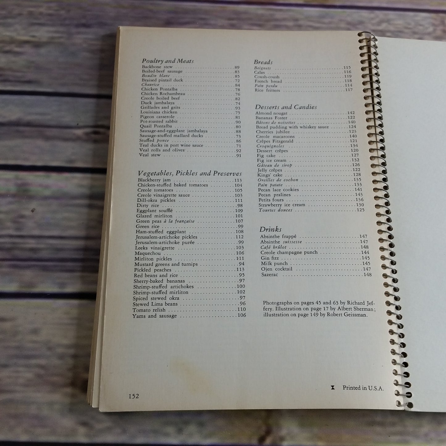 Vtg Acadian Cookbook American Cooking Creole and Acadian Time Life Books Foods of the World 1971 Spiral Bound Creole Recipes Acadian Recipes