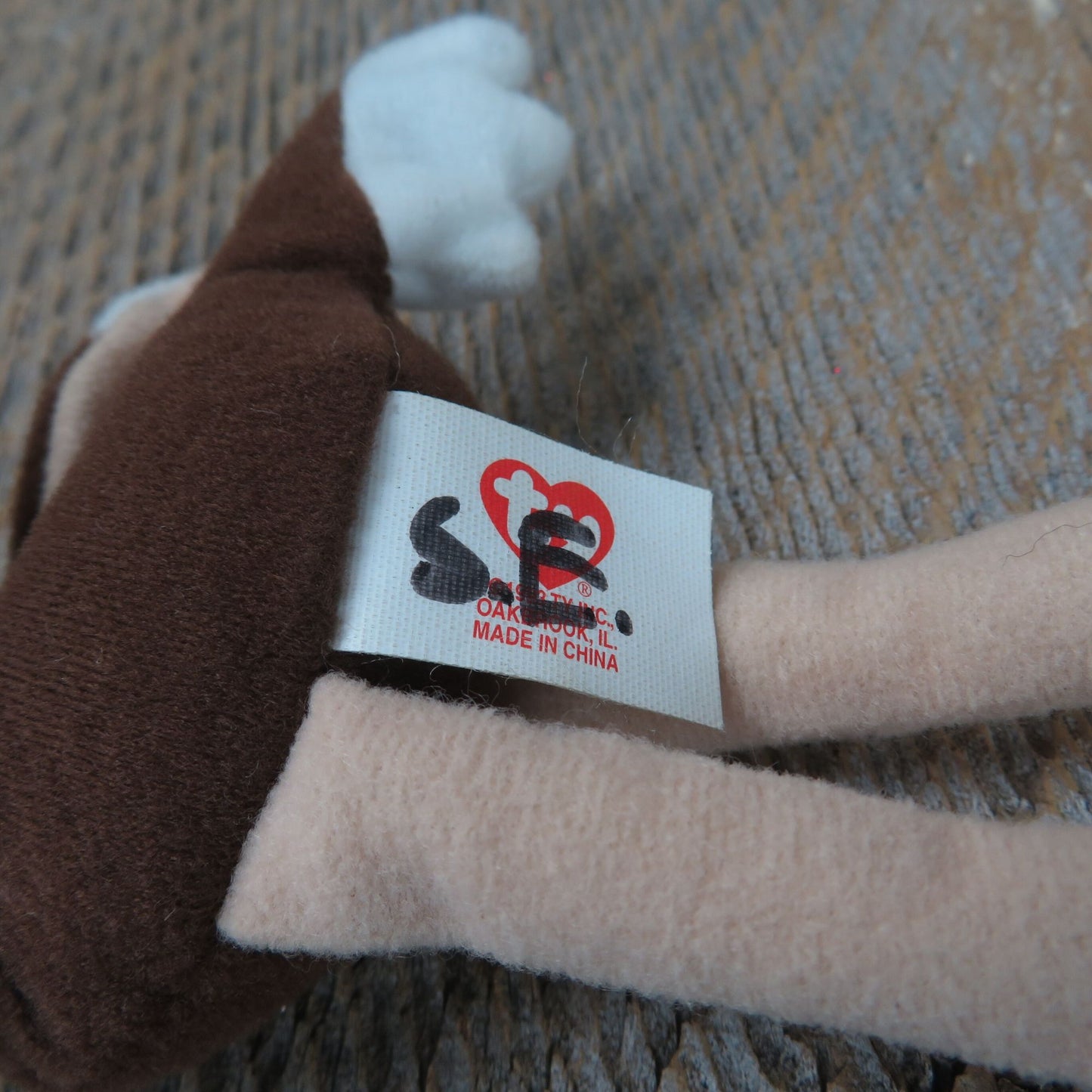 Vintage Stretch Ostrich Plush Ty Teenie Beanie Babies McDonald's 1993 Prize - At Grandma's Table