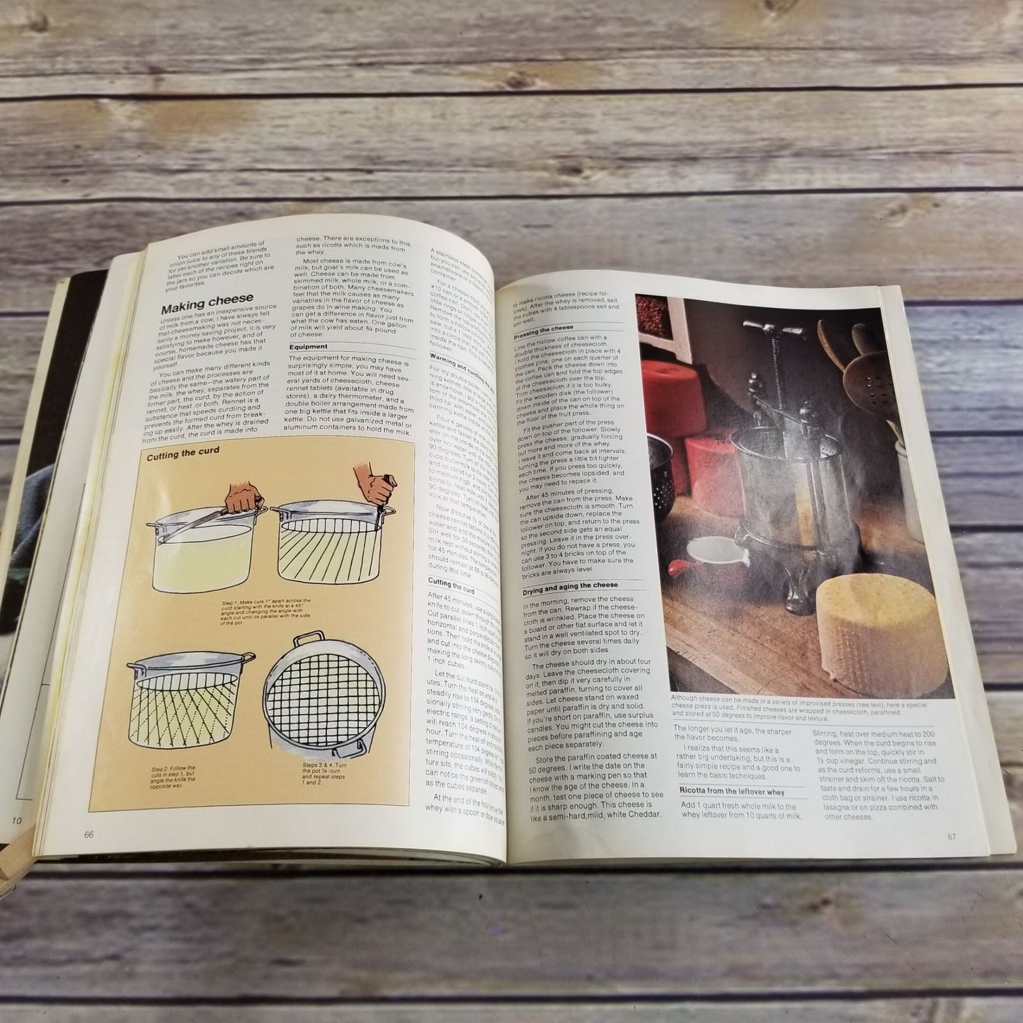 Vintage Cookbook 12 Months Harvest 1978 Canning Drying Freezing Smoking Recipes Ortho Books Chevron Paperback Planting Grinding