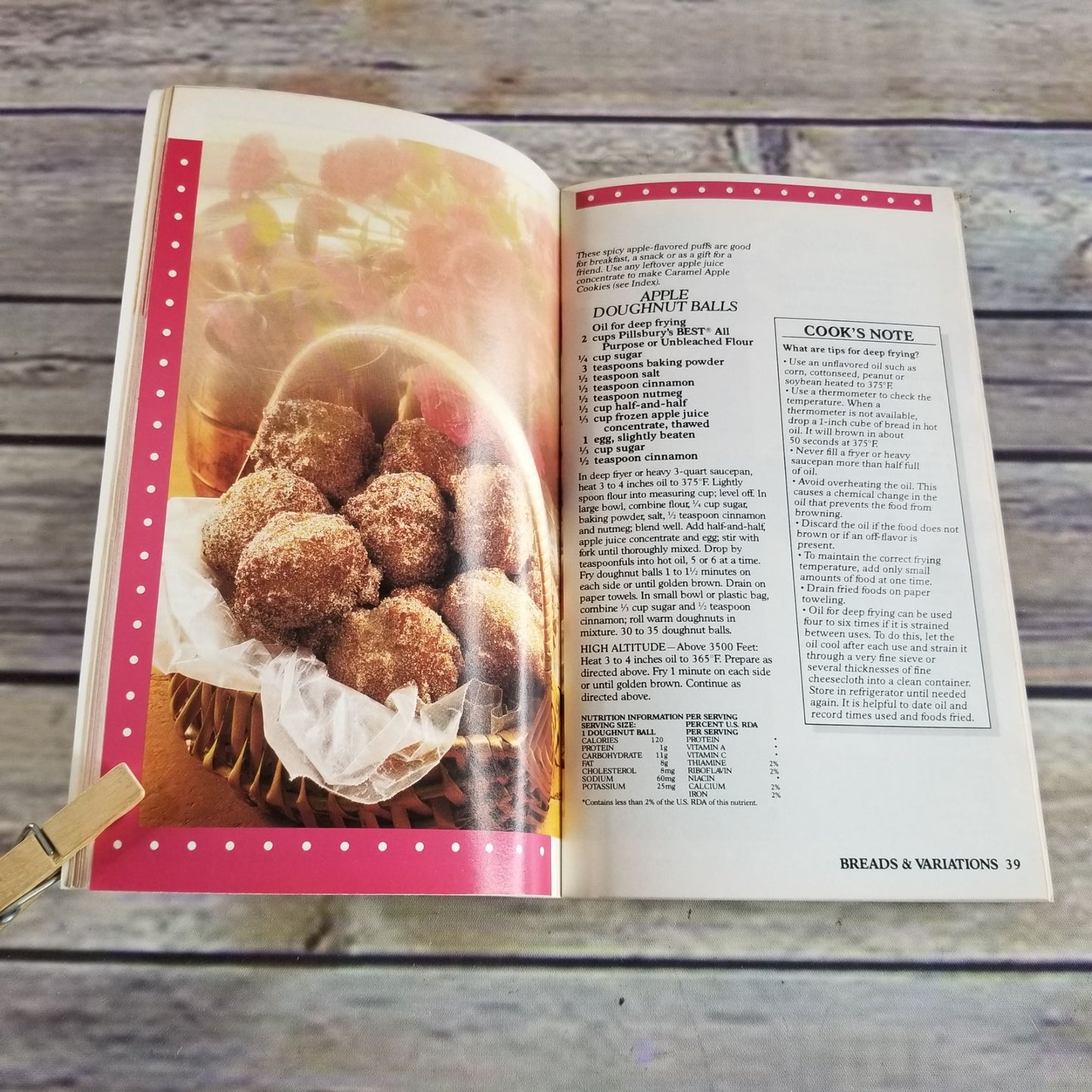 Fall Baking Cookbook Pillsbury Classic Recipes Pamphlet Grocery Store Booklet 1988