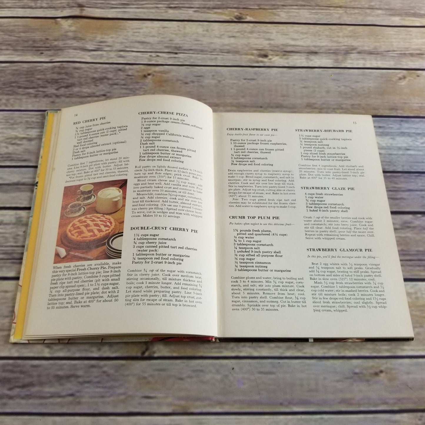 Vintage Cookbook Pies and Cakes Recipes Better Homes and Gardens 1966 Hardcover NO Dust Jacket