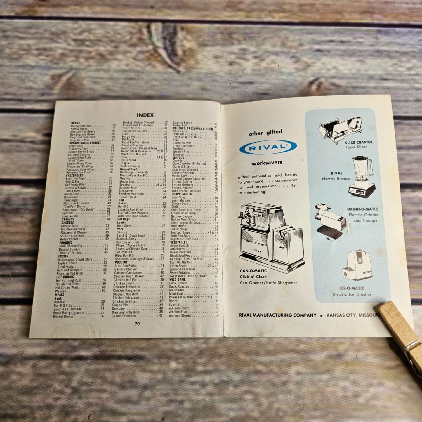 Vintage Rival Crock Pot Cookbook Owner’s Manual Recipes Slow Cooker Booklet Models 3100 3101 3102 3300 Paperback