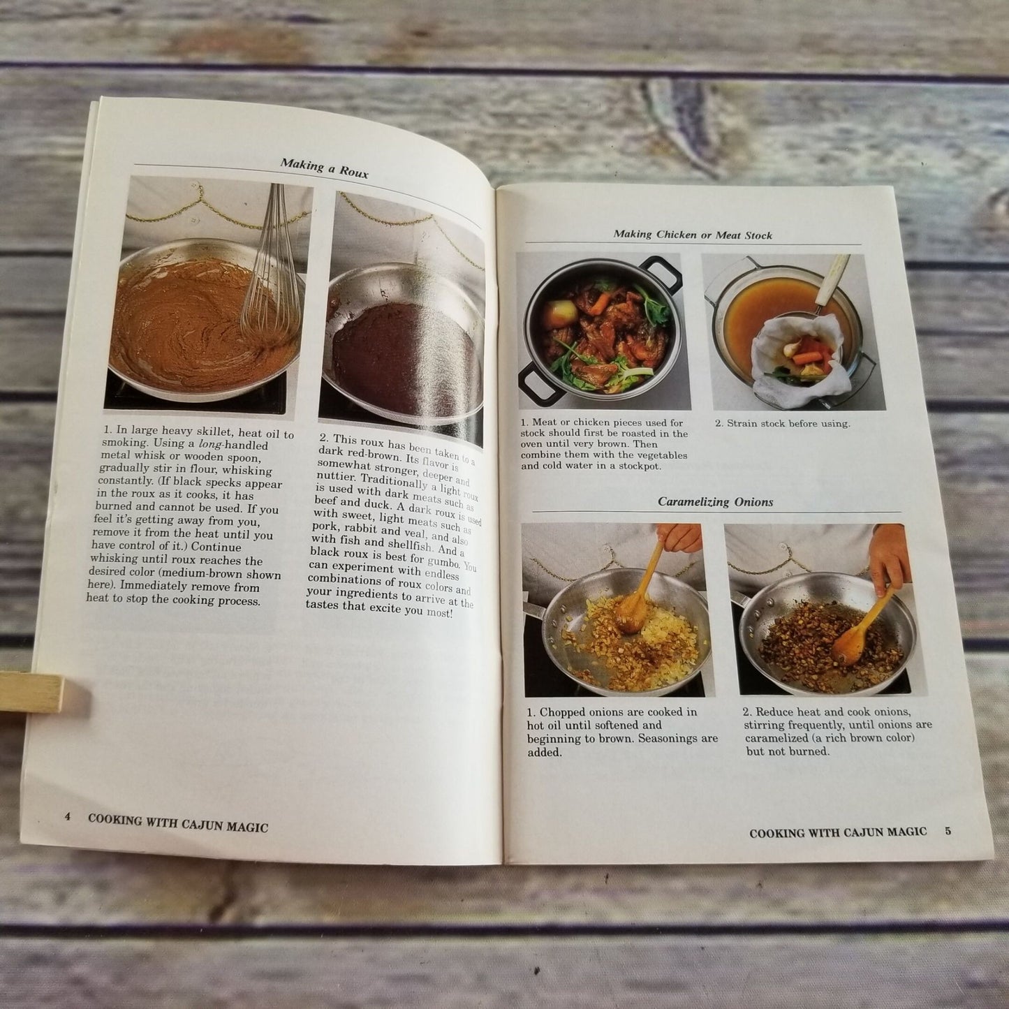 Vintage Cookbook 1989 Chef Paul Prudhomme's Louisiana Cajun Magic Booklet Pamphlet