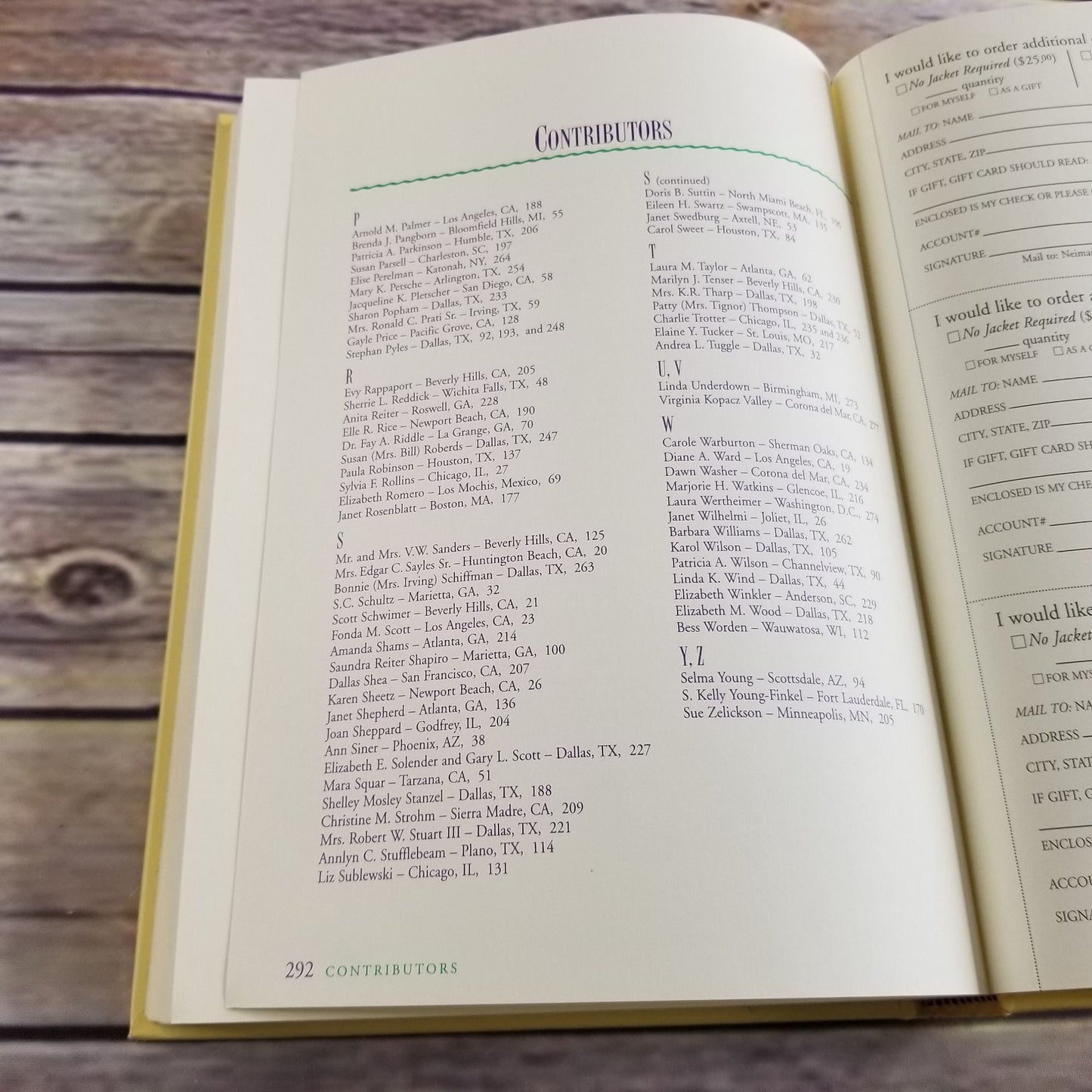 Vintage Cookbook Neiman Marcus NO Jacket Required First Edition 1995 Recipes Hardcover NO Dust Jacket Collection of Recipes from InCircle