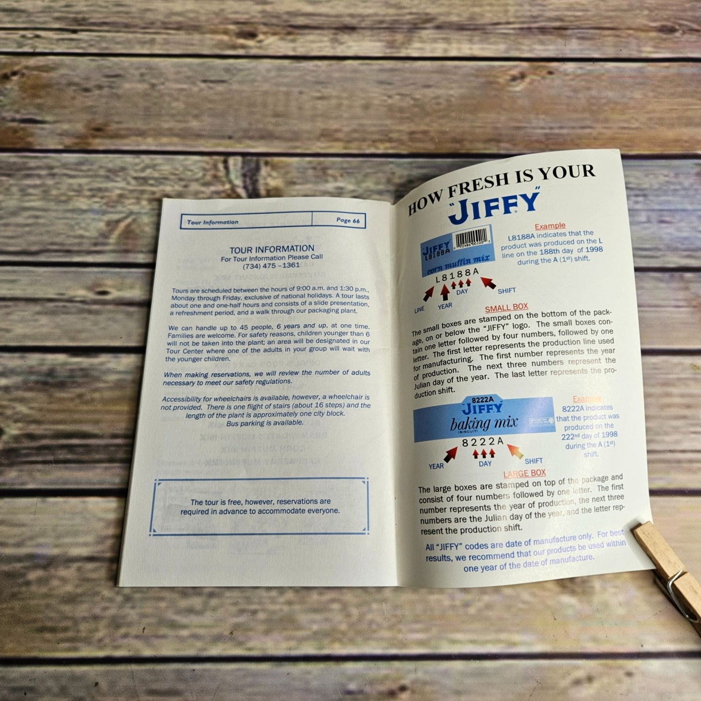 Vintage Cook Book Jiffy Mixes Recipes Promo 1990s Americas Favorite Paperback Booklet