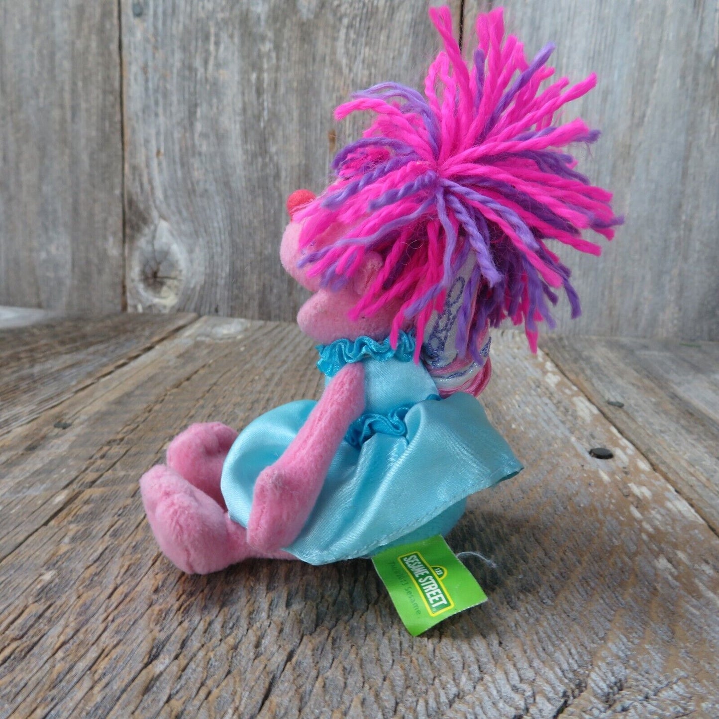 Sesame Street Abby Cadabby Plush Fairy Doll Gund 2013 6" Miniature