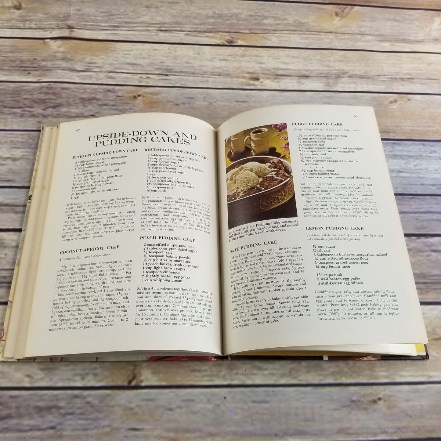 Vintage Cookbook Pies and Cakes Recipes Better Homes and Gardens 1966 Hardcover NO Dust Jacket