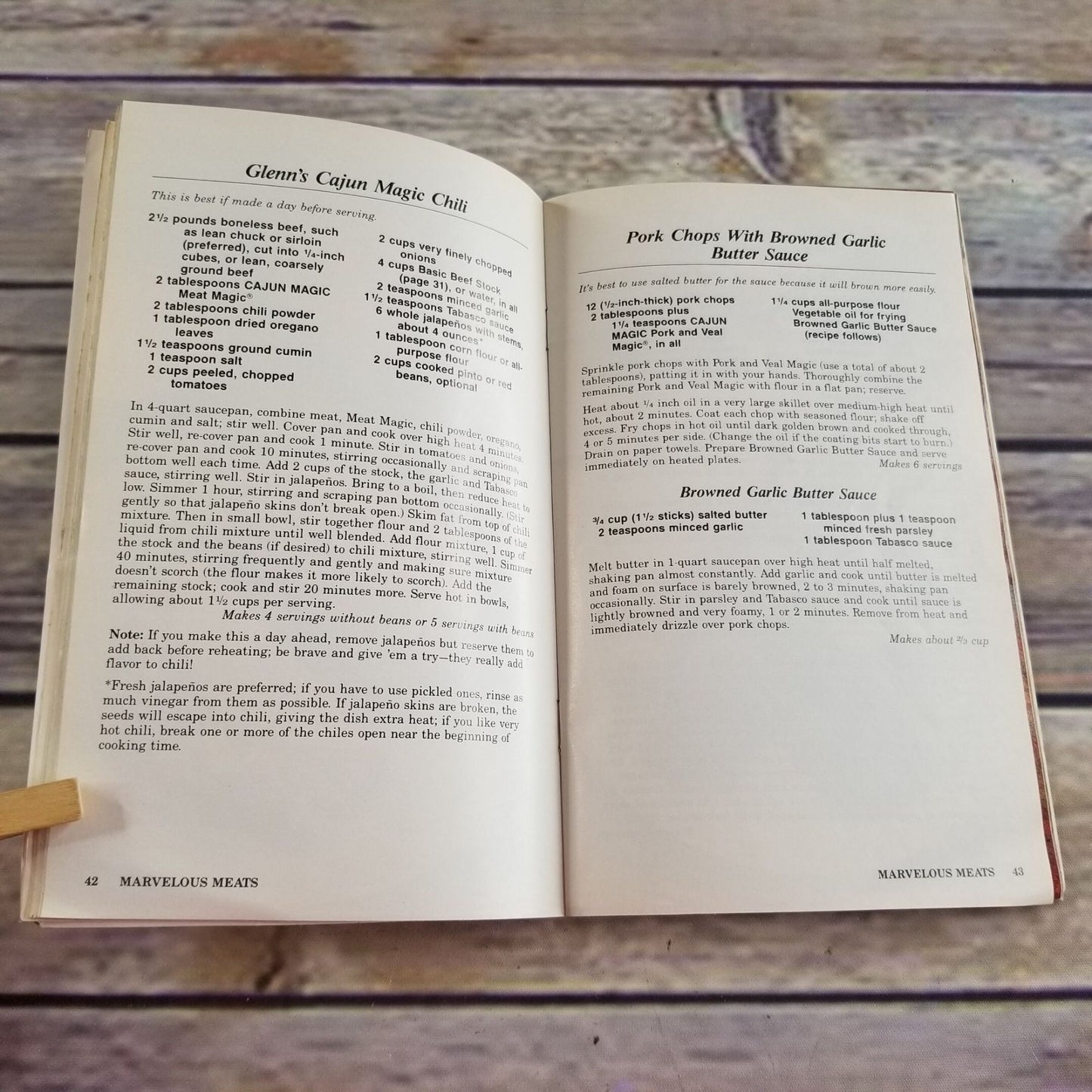 Vintage Cookbook 1989 Chef Paul Prudhomme's Louisiana Cajun Magic Booklet Pamphlet