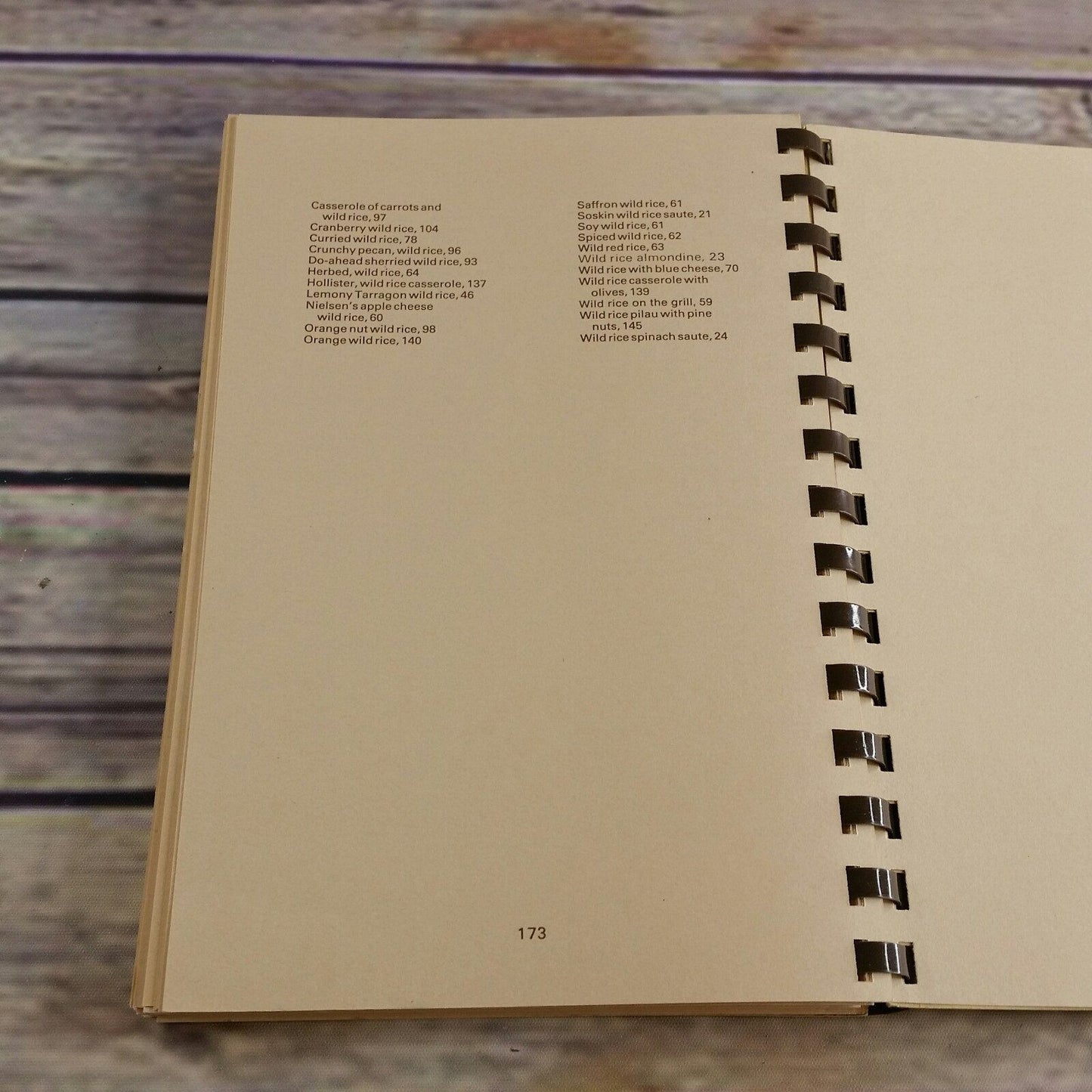 Vintage Cookbook Wild Rice for all Seasons Beth Anderson 1990 Minneapolis Star Chippewa Spiral Bound