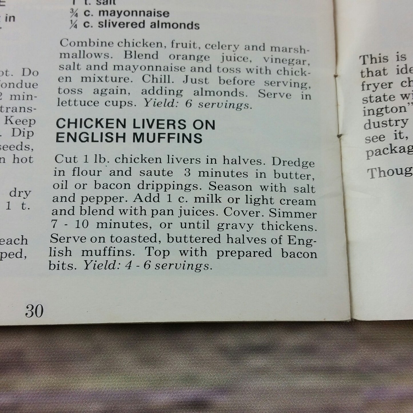 Vintage Cookbook Foster Farms Promo Booklets Lot of 2 Chicken Washington Fryer - At Grandma's Table