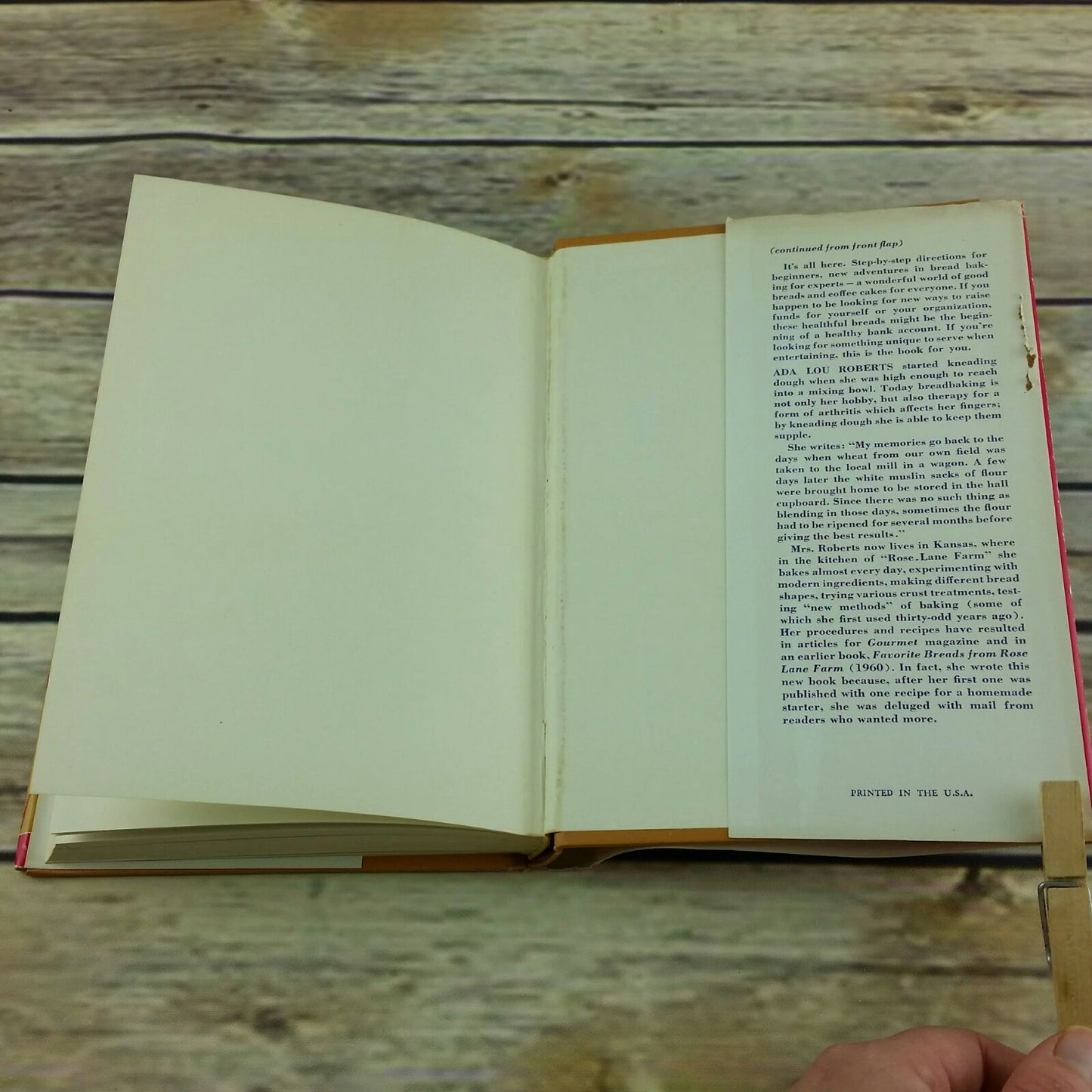 Vintage Cookbook Breads and Coffee Cakes Homemade Starters Recipes 1967 Hardcover - At Grandma's Table