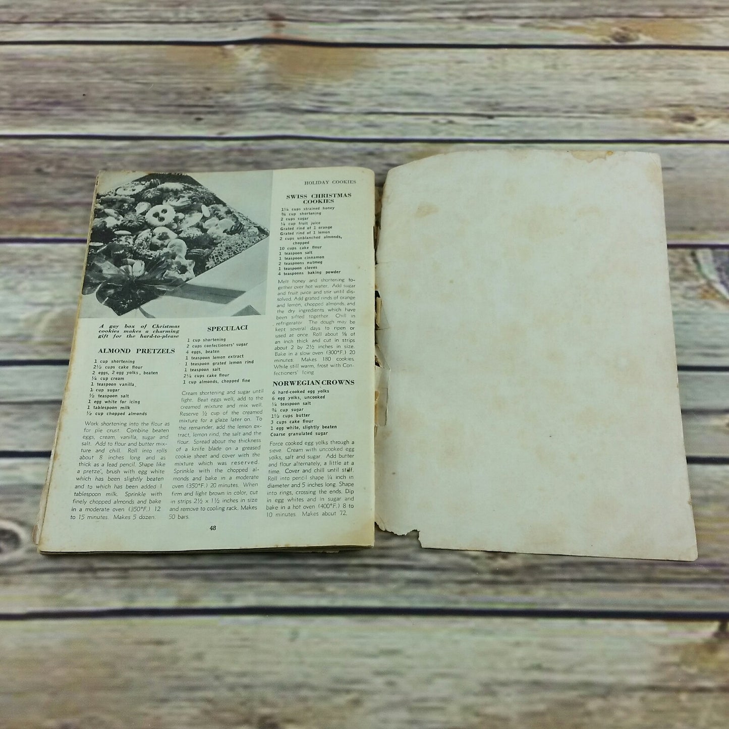 Vintage Cookbook The Cookie Book Culinary Arts Institute Recipes 1953 - At Grandma's Table