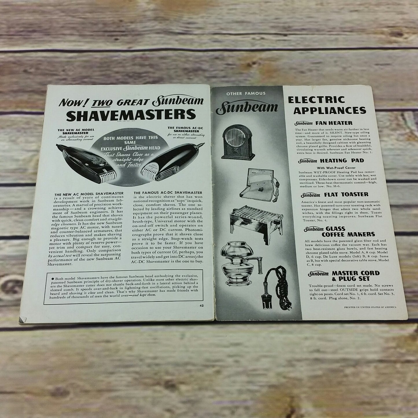 Vintage Sunbeam Mixmaster Mixer Instructions and Recipes Manual 1950s 1960s - At Grandma's Table
