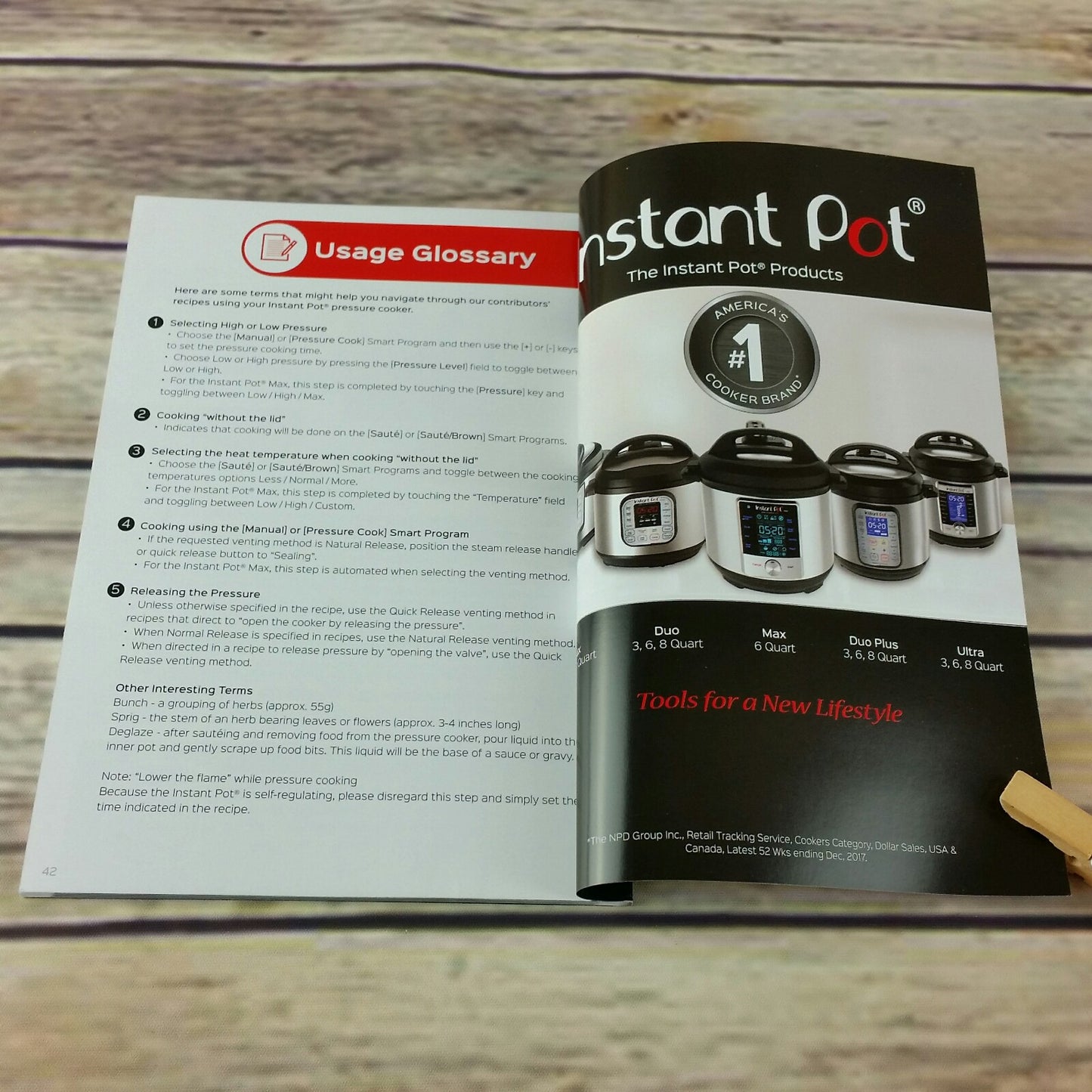 Instant Pot Cookbook Recipes Booklet 2018 Starters Sides Mains Desserts 607-0201 - At Grandma's Table