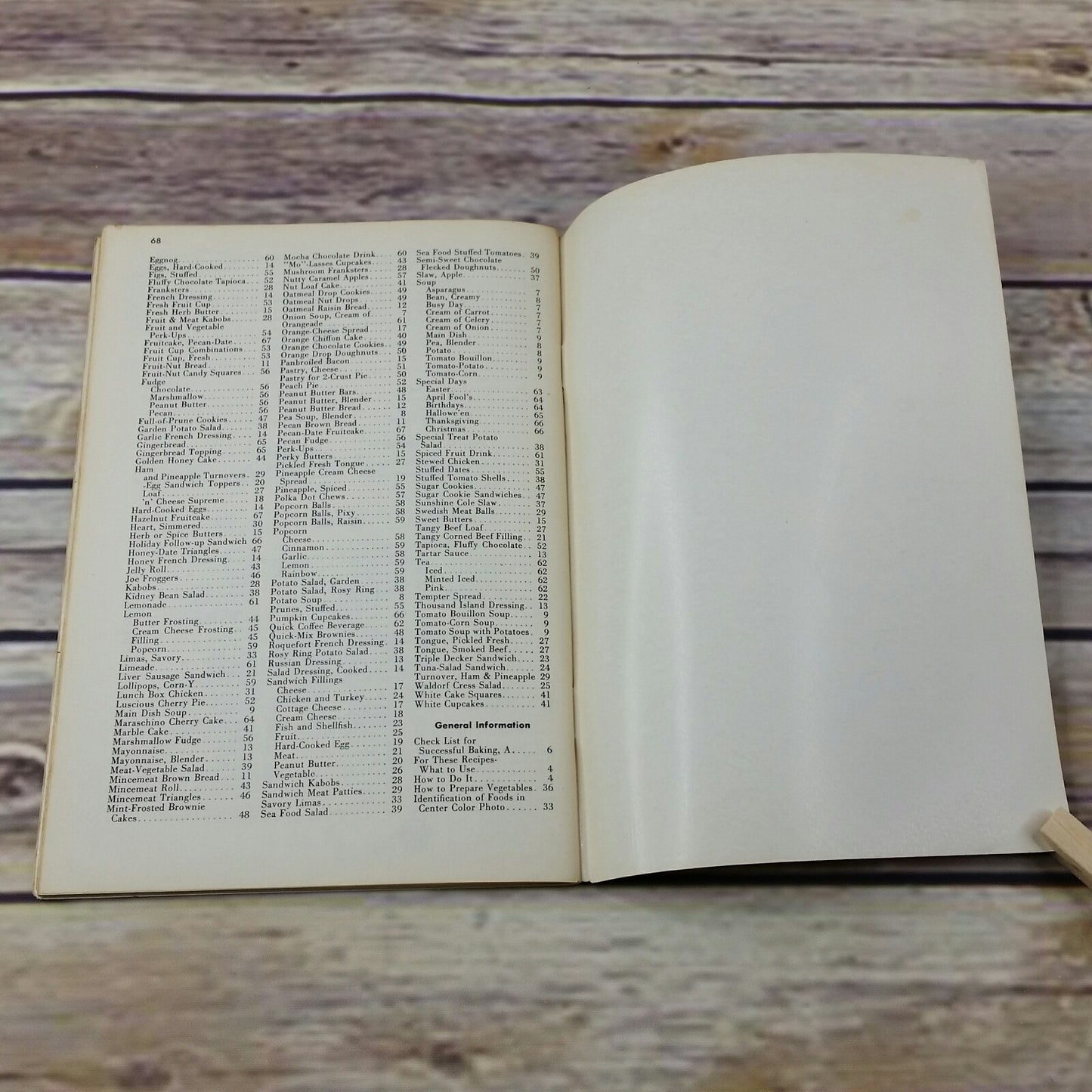 Vintage Cookbook Culinary Arts Institute Lunch Box Recipes 1954 Melanie De Proft - At Grandma's Table