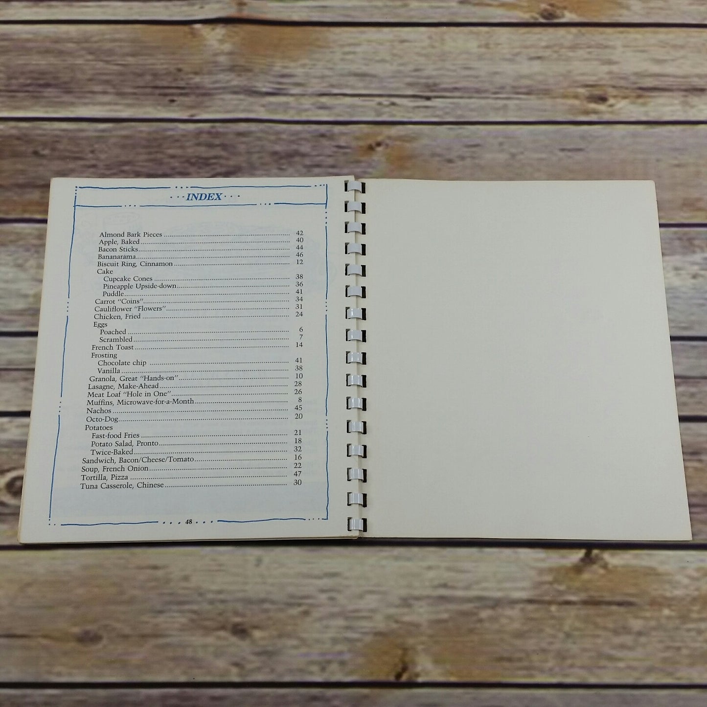 Vintage Kids Cookbook Microwave Cooking for Kids Recipes 1991 Vicki Lansky Spiral Bound Scholastic - At Grandma's Table