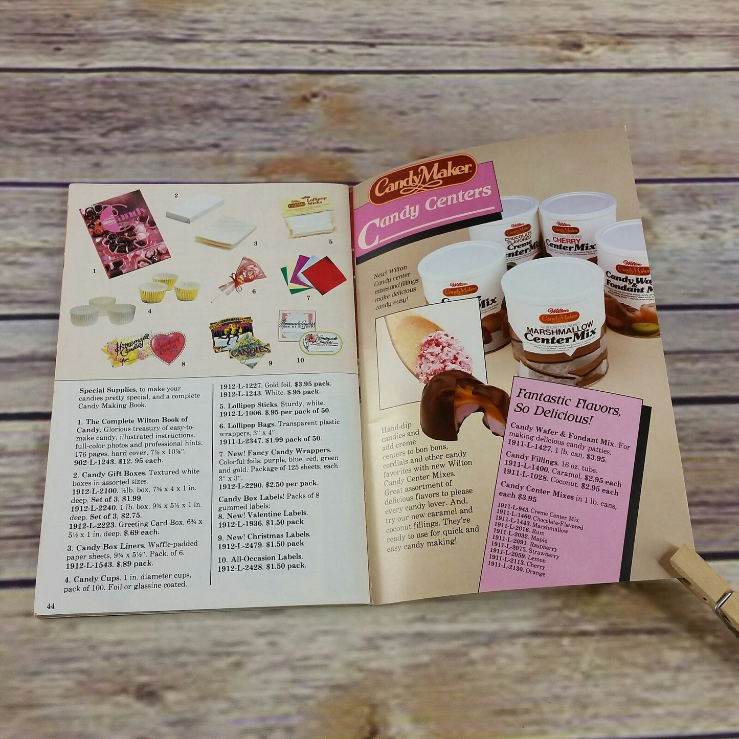 Vintage Wilton Cookbook Candy Making for Beginners Ideas Recipes Instructions 1983 - At Grandma's Table