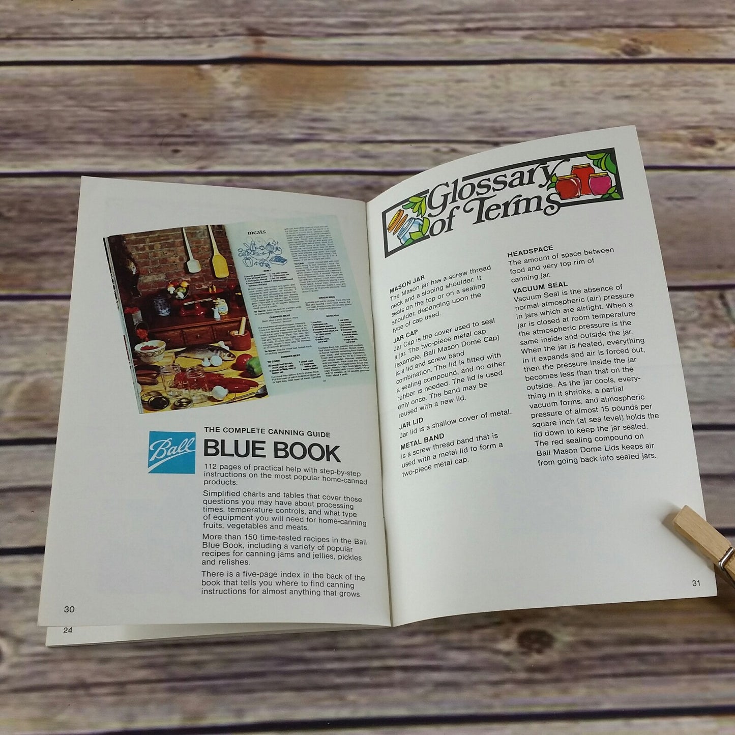 Vintage Ball Jar Blue Book Start to Can Tomatoes Cookbook Recipes 1975 Booklet - At Grandma's Table