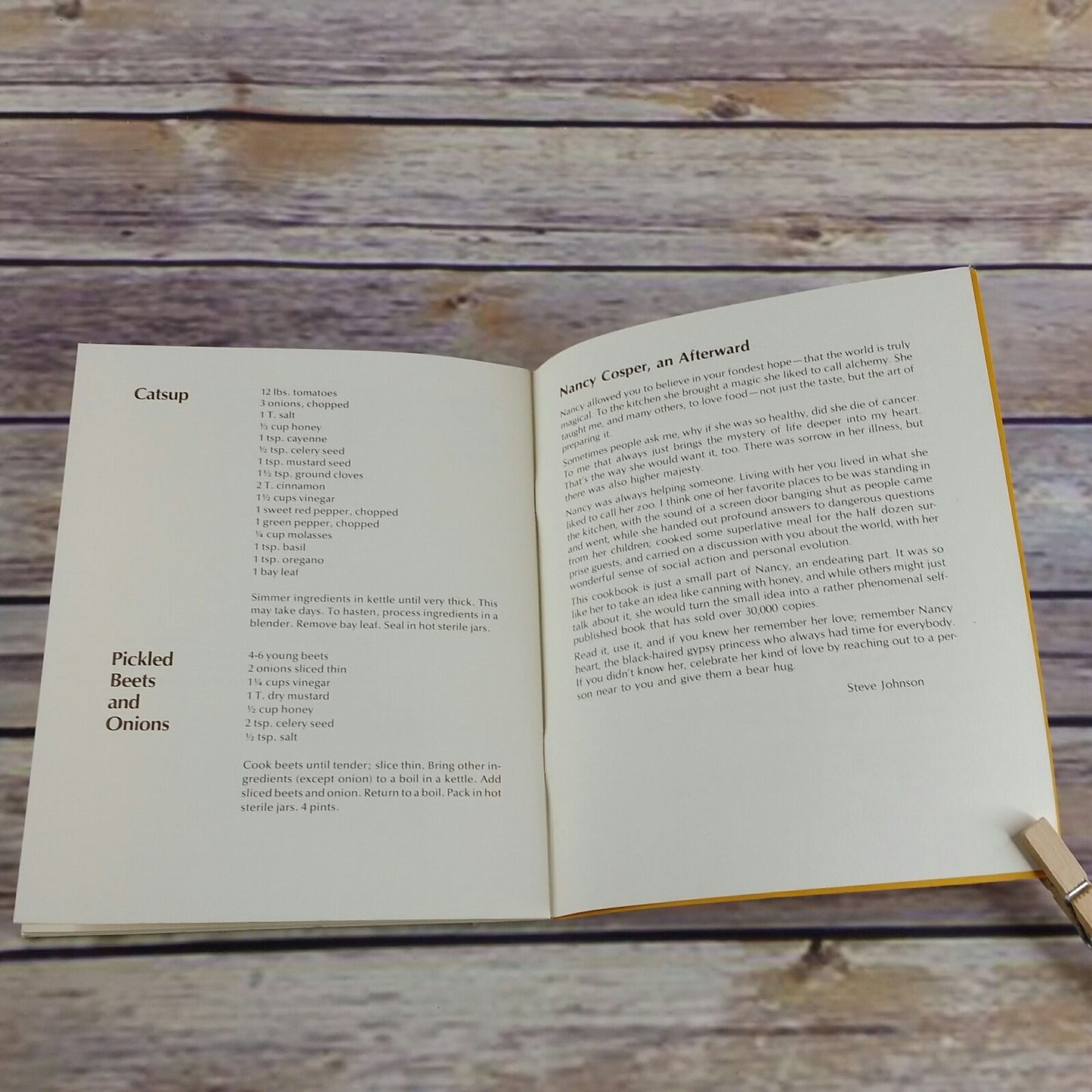 Vintage Cookbook Can Can With Honey by Nancy Cosper Paperback Booklet Canning 1986 - At Grandma's Table