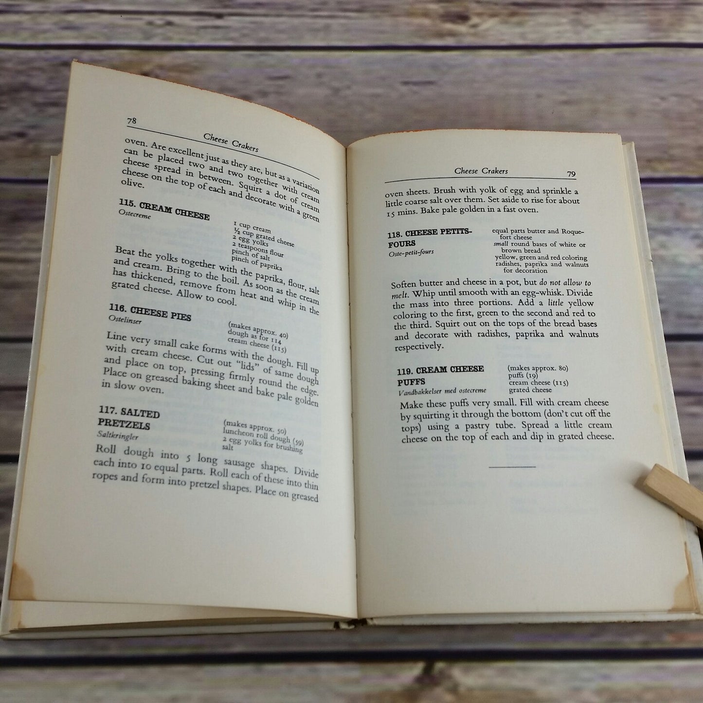 Vintage Cookbook Danish Home Baking Traditional Danish Recipes 1969 Hardcover Book Karen Berg Cookies Cakes Pastries Bread Desserts - At Grandma's Table