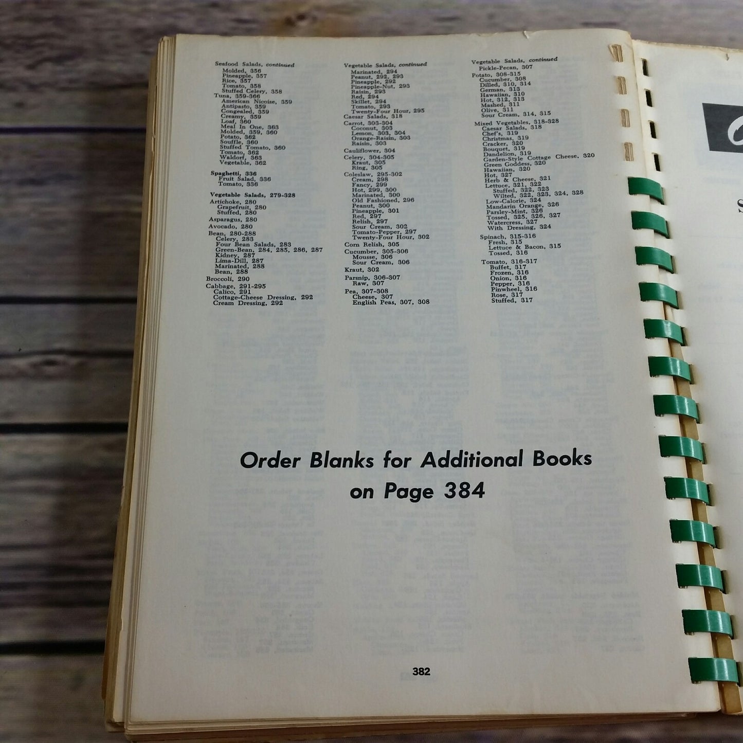 Vintage Salads Cookbook Fav Recipes of American Home Economics Teachers 1964 - At Grandma's Table