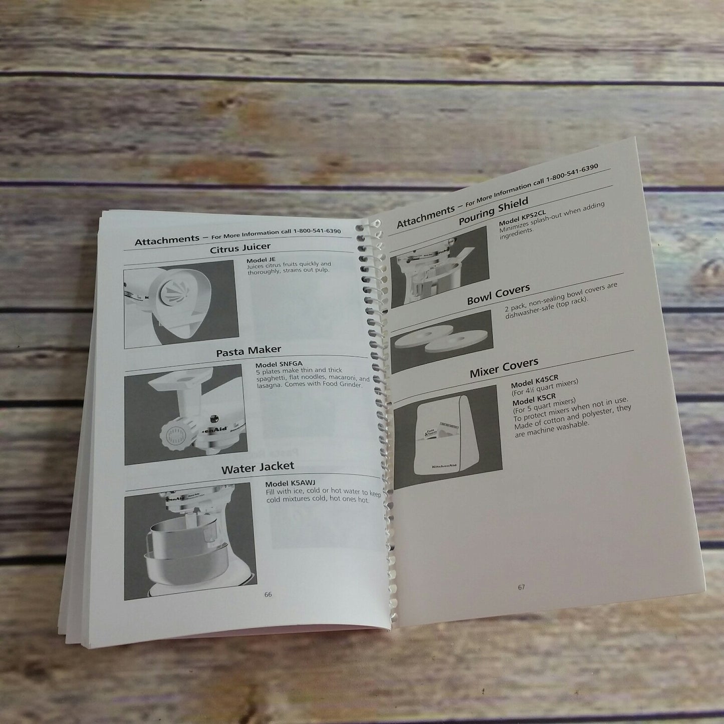 Vintage Kitchen Aid Stand Mixer Instructions and Recipes 9706634 KitchenAid 5 Qt 4.5 Qt
