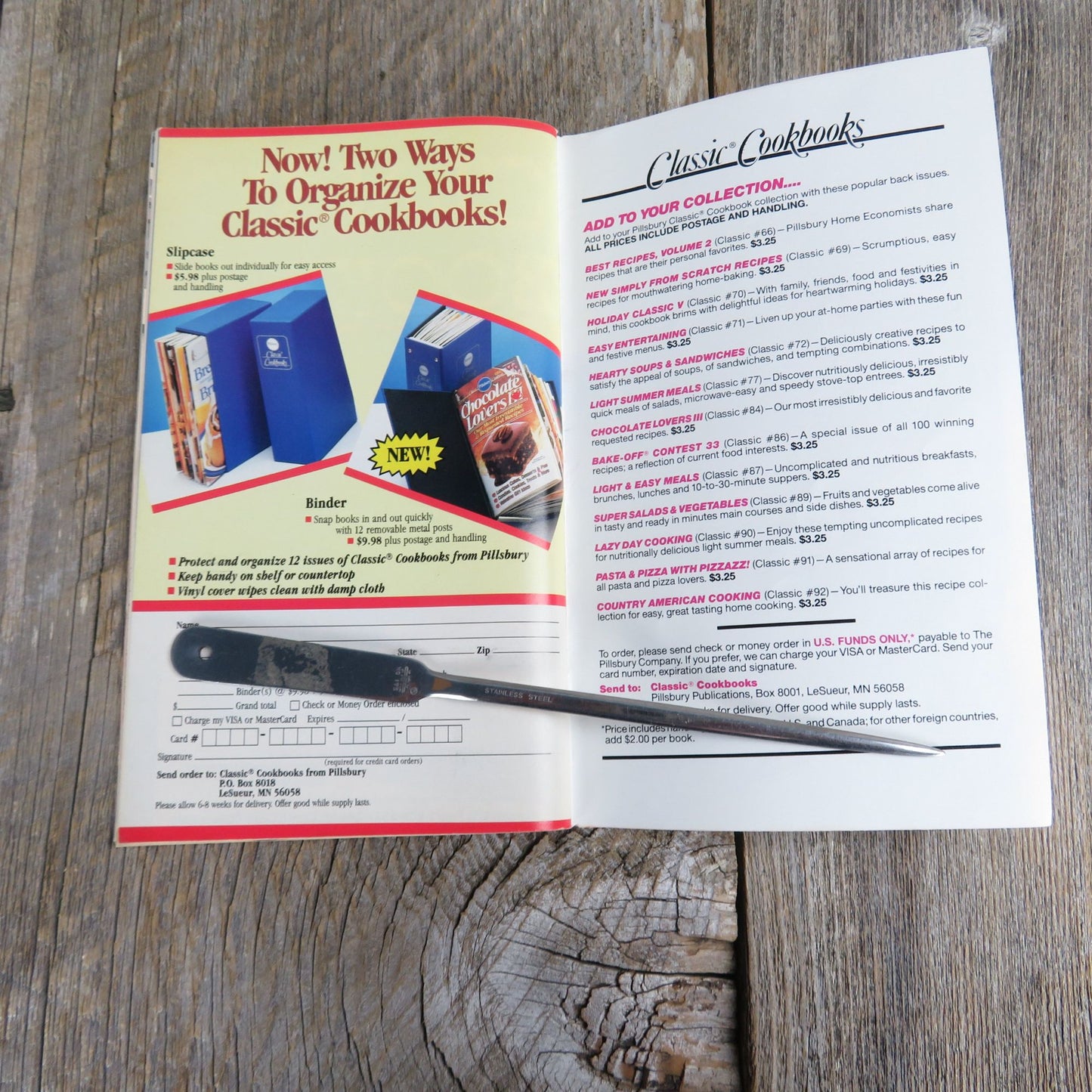 Pillsbury Party Time Recipes Pamphlet Cookbook Classics 1989 Oven Meals Paperback Booklet Grocery Store