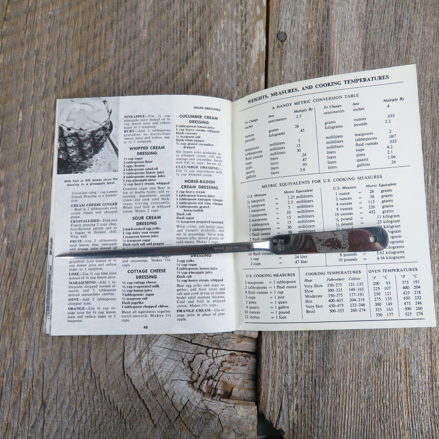 300 Delicious Salads Cookbook Culinary Arts Institute 1975 Kitchen Companion Vintage Pamphlet Recipes Meat Salad Holiday Salad