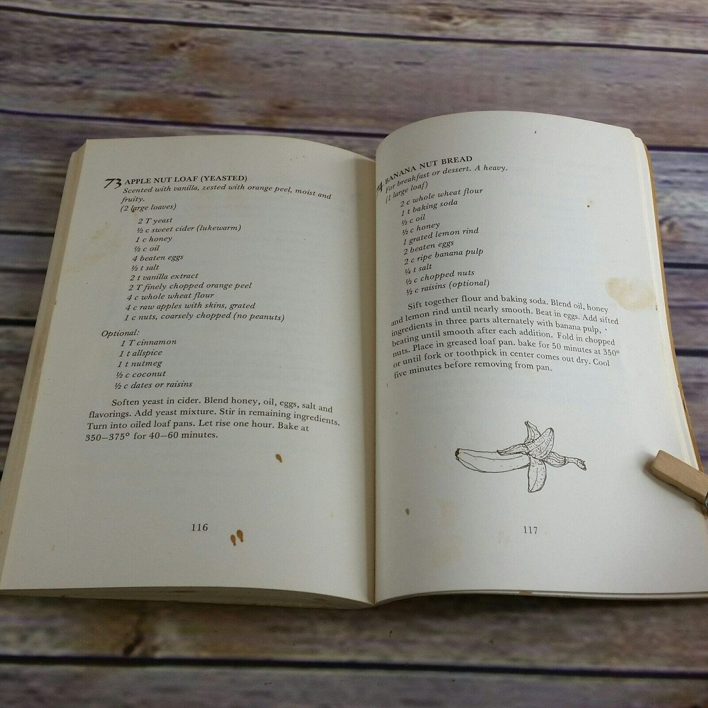 Vintage Cookbook The Tassajara Bread Book Recipes 1970 Edward Espe Brown Paperback San Francisco Zen Center Shambala Productions Berkeley - At Grandma's Table