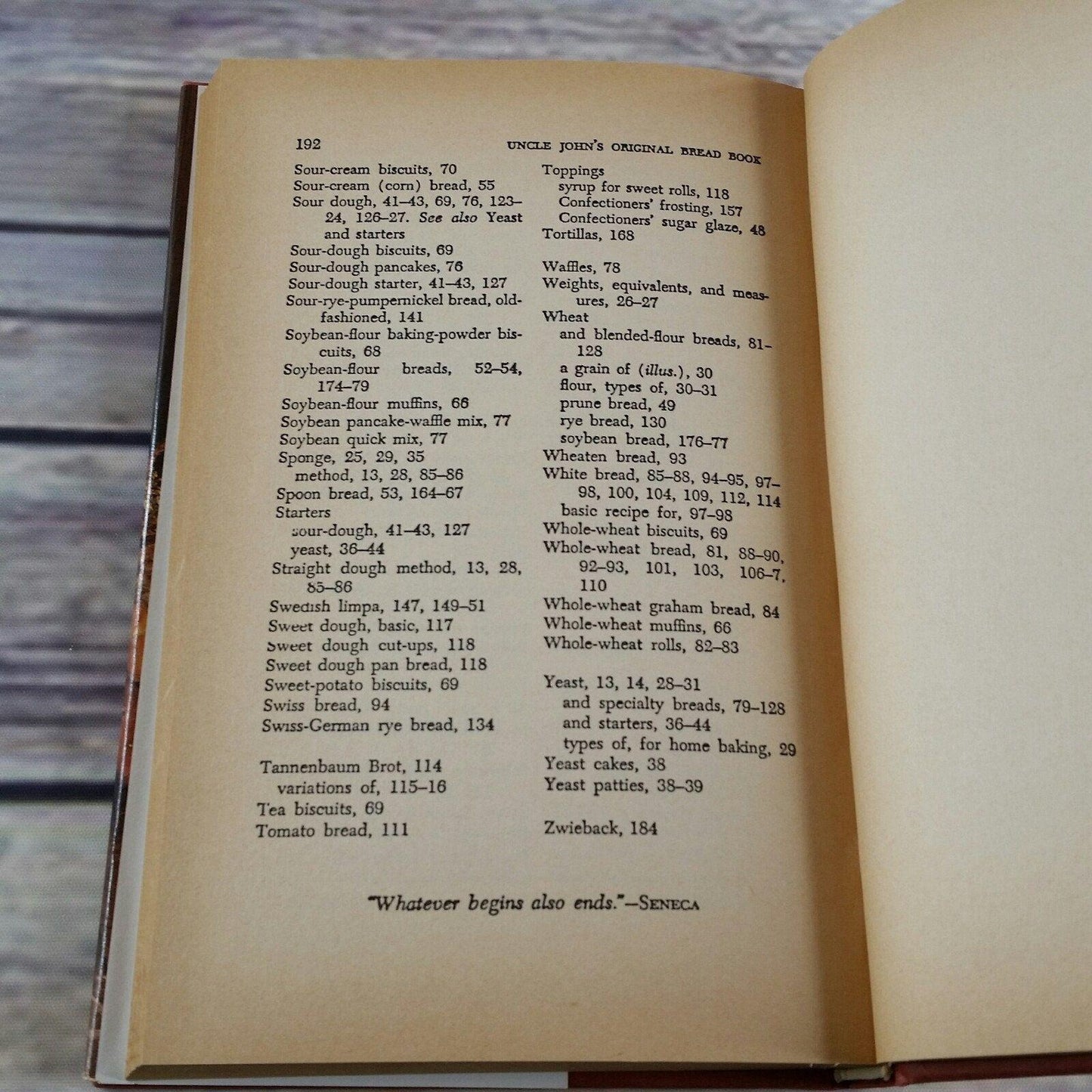 Vintage Cookbook Uncle Johns Original Bread Recipes 1965 Hardcover with Dust Jacket 250 Recipes John Rahn Braue Quick Breads Yeast Breads