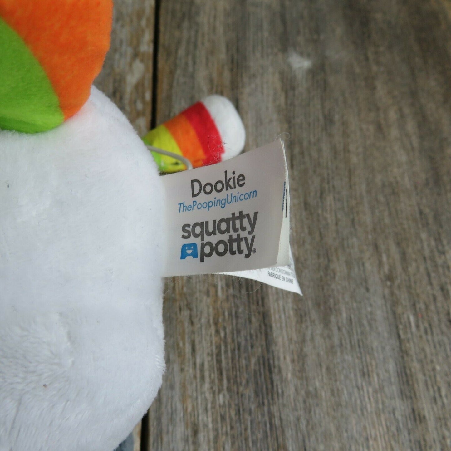 Squatty Potty Dookie Unicorn Plush Pooping Training Rainbow Poop Stuffed Animal