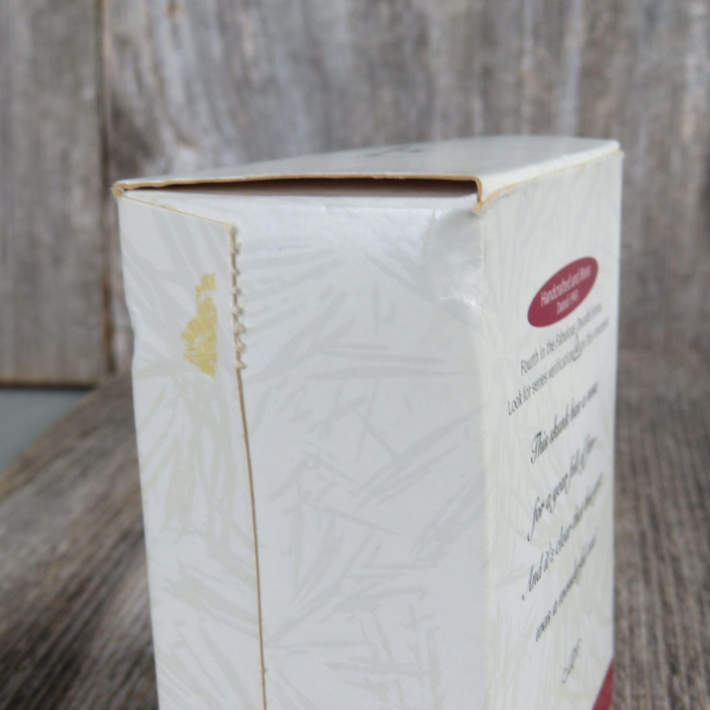 Vintage Skunk Hallmark Keepsake Christmas Ornament 1993 Fabulous Decade Holiday Decoration