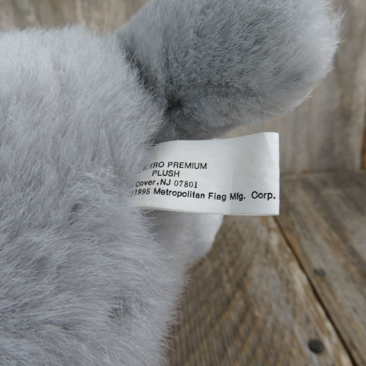 Vintage Seal Stuffed Animal Sea Lion Grey Stuffed Animal Metro Premium Plush 1995 - At Grandma's Table