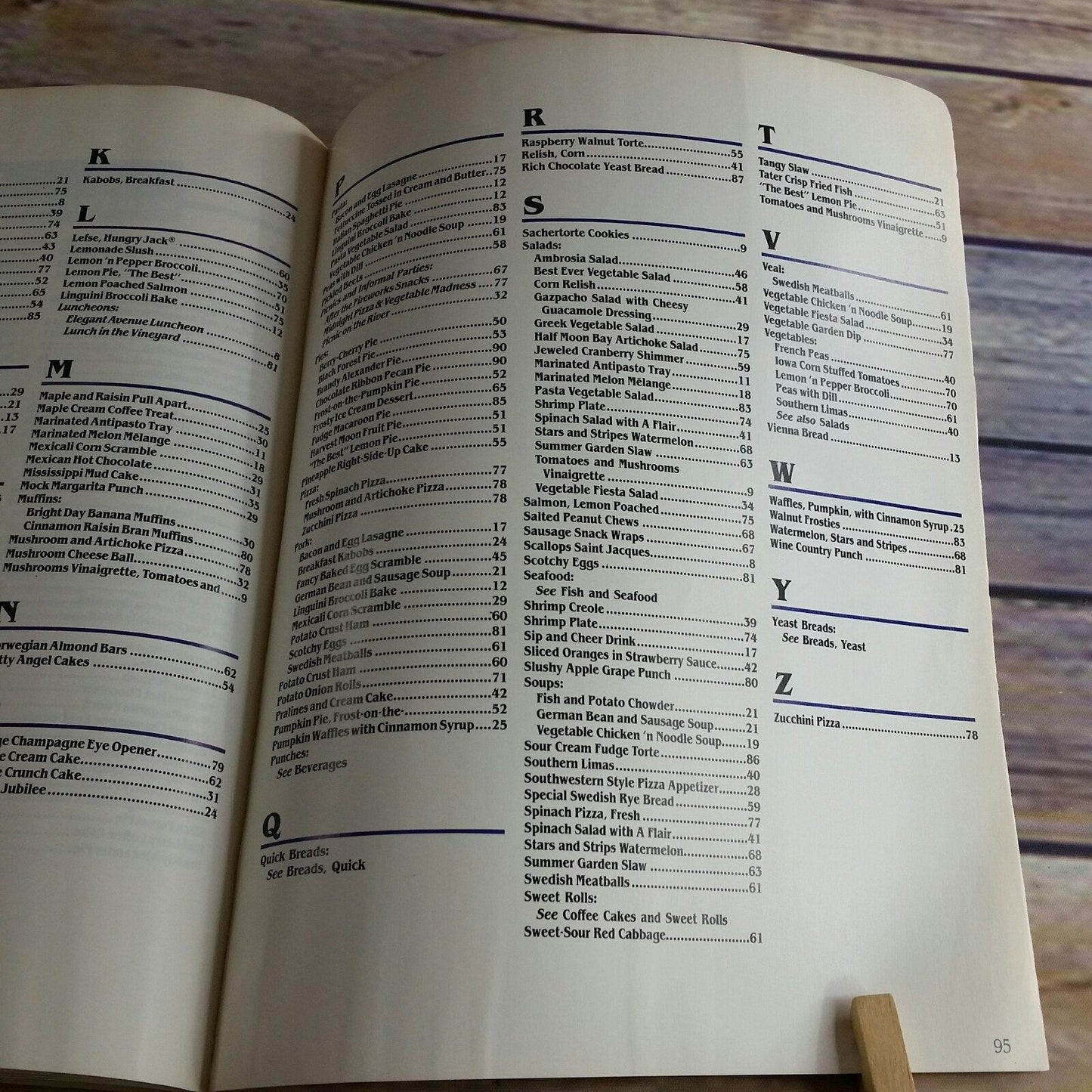 Vintage Cook Book Pillsbury Great American Menus Cookbook Recipes 1984 Paperback Book Northeastern Midwestern Southern Western