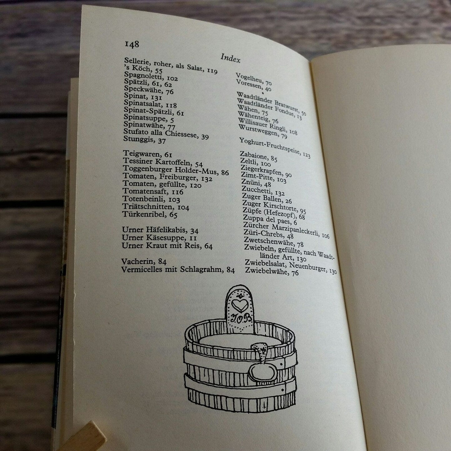 Vintage Cookbook Tante Heidis Swiss Ktichen 1977 Eva Maria Borer Hardcover with Dust Jacket