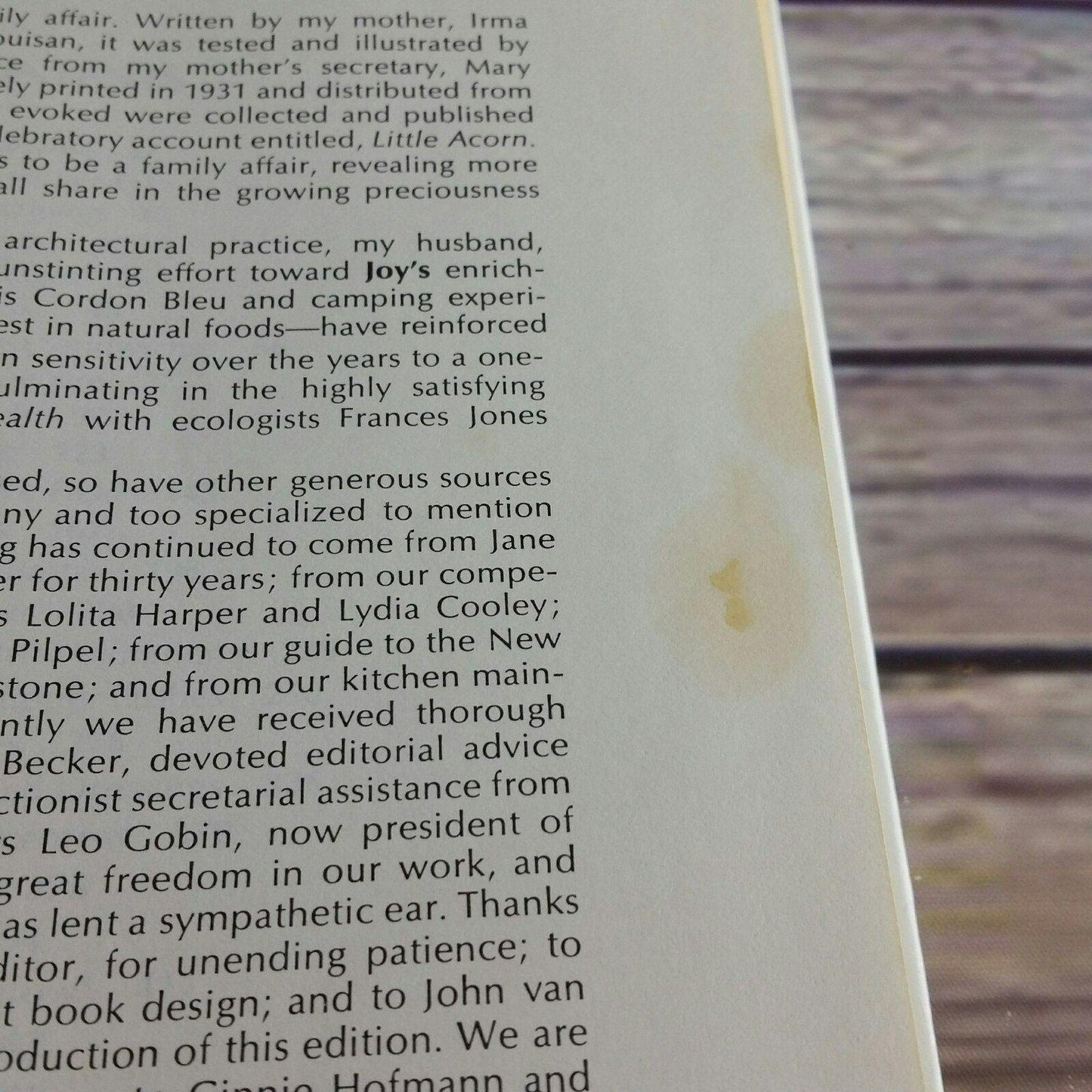 Vintage Joy of Cooking Cookbook Irma Rombauer and Becker 1976 4th Printing Hardcover White Cover