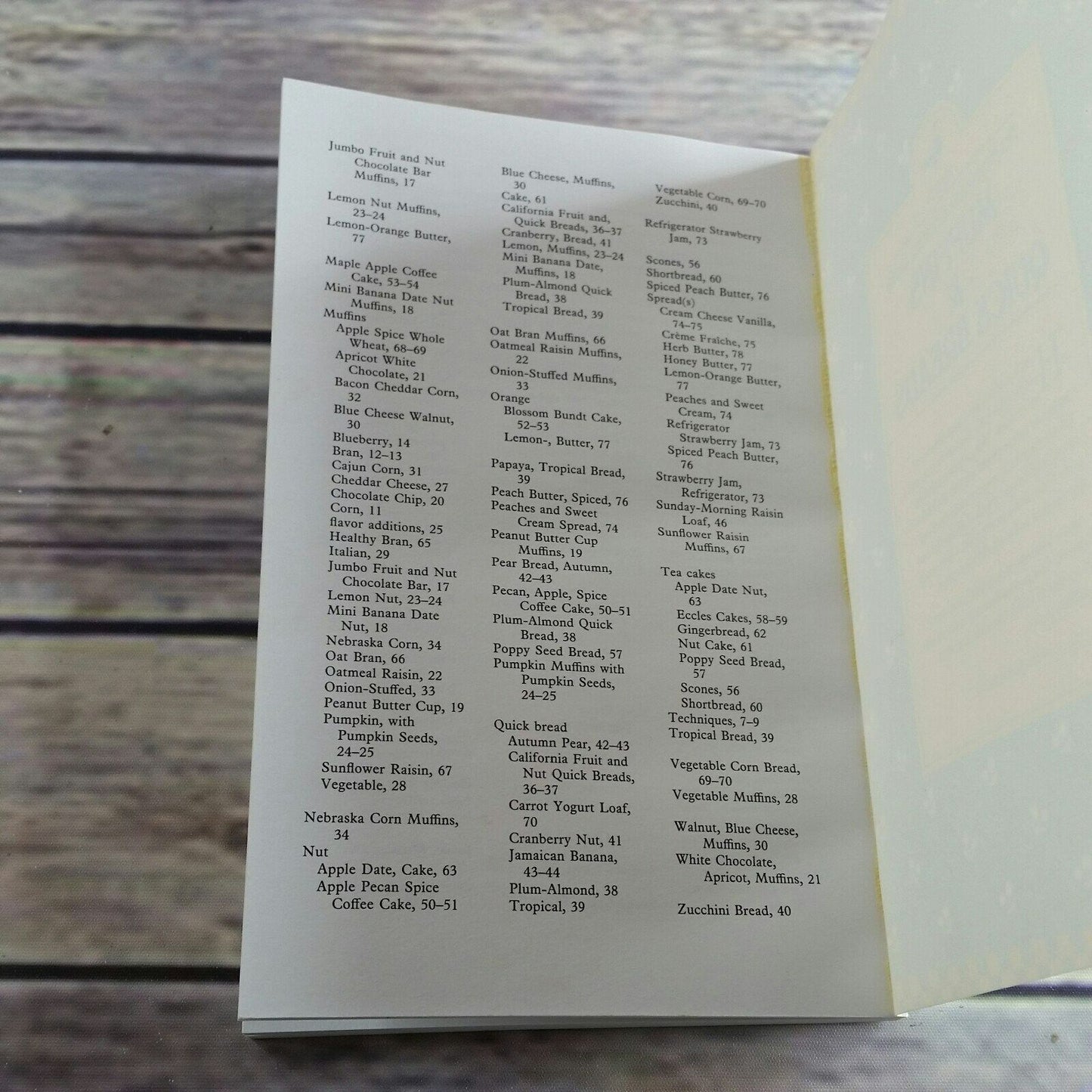 Vintage Avon Cookbook Recipes 1989 Muffins and Quick Breads No Nonsense Cooking Guide Irena Chalmers Paperback