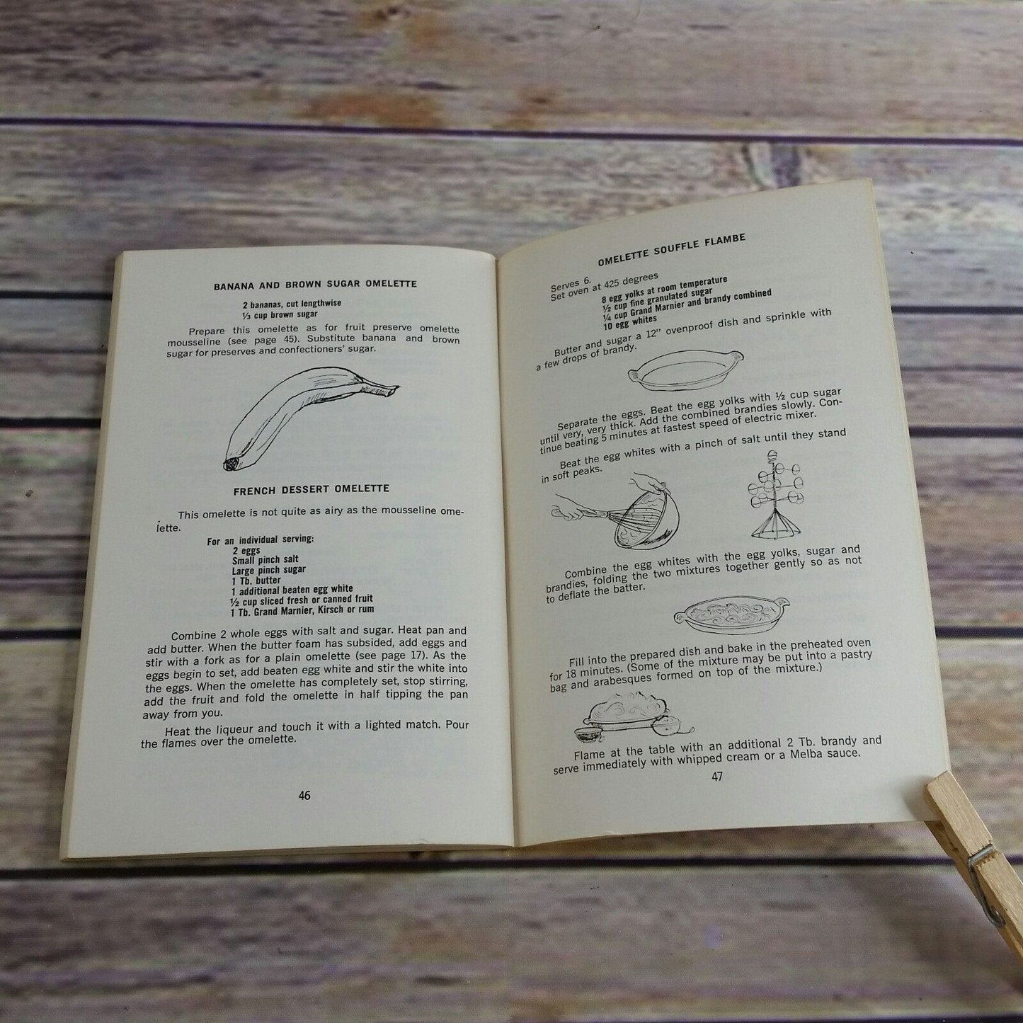 Vintage Cookbook Omelette Originals Irena Kirshman 1970 Barbara Farr Potpourri Press Omelet