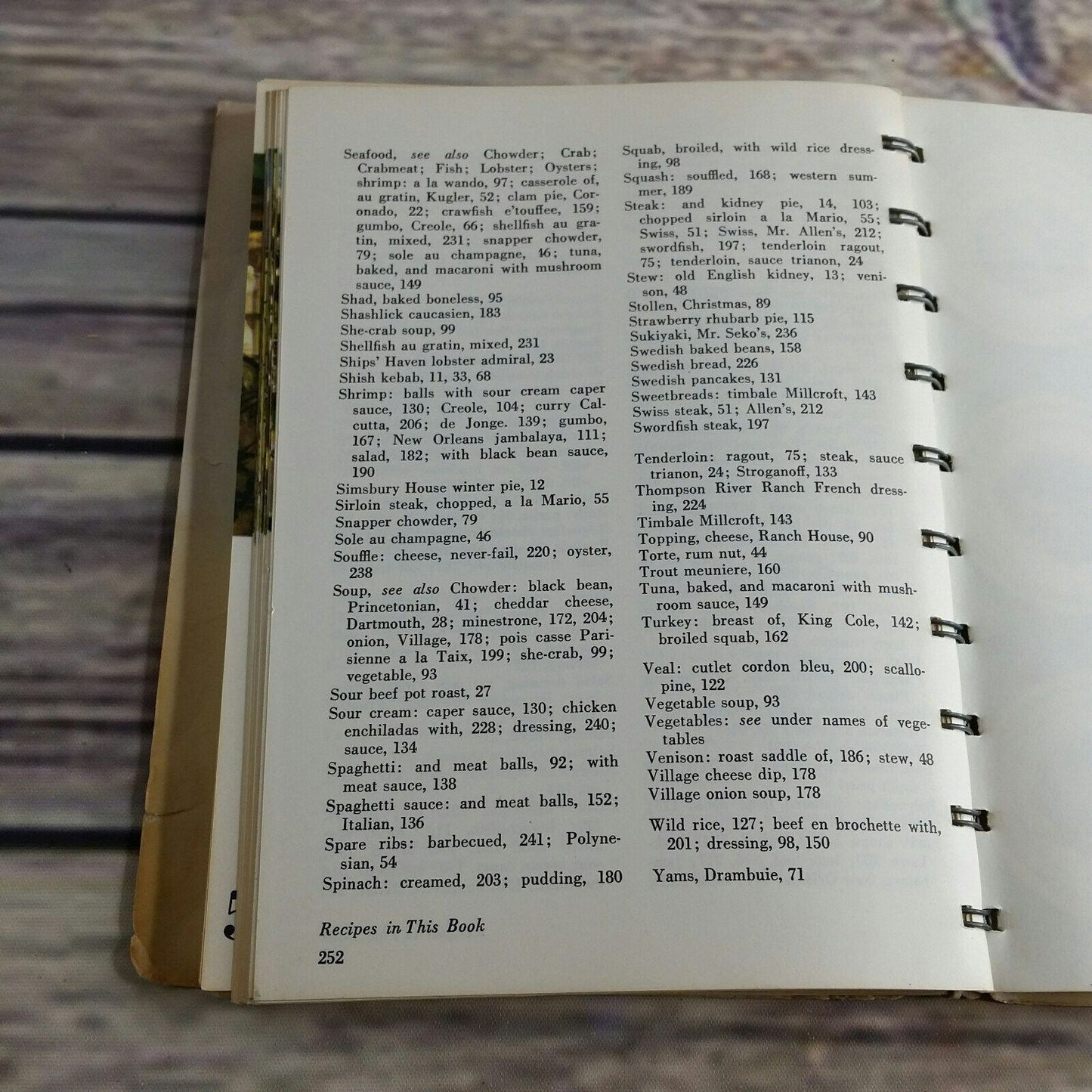 Vintage Cookbook Ford Treasury of Favorite Recipes from Famous Eating Places Recipes Volume 3 1959 Spiral Bound