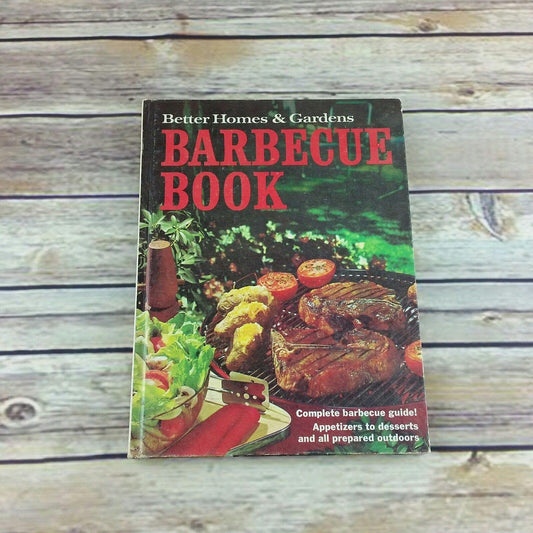 Vintage Cookbook Better Homes and Gardens Barbecue Book 1968 Fourth Printing Hardcover