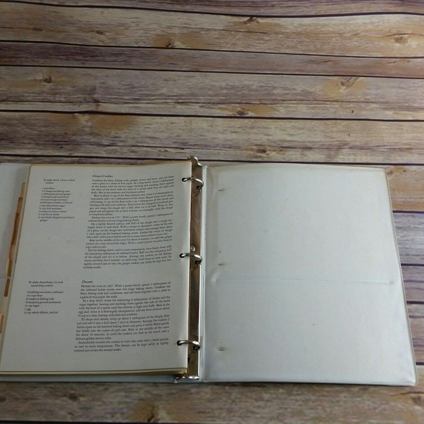 Vintage Cookbook Time Life Books Foods of the World 1969 3 Ring Binder France Italy American Spain Portugal Middle East Germany Russia