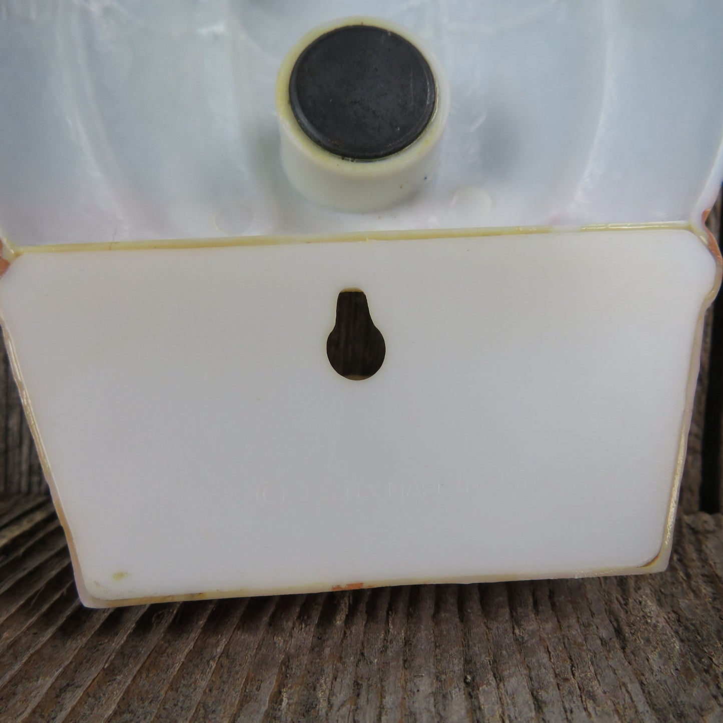 Vintage Hot Air Balloon Magnet Wall Hanging Pocket Pen Holder Note Cup Refrigerator J.S.