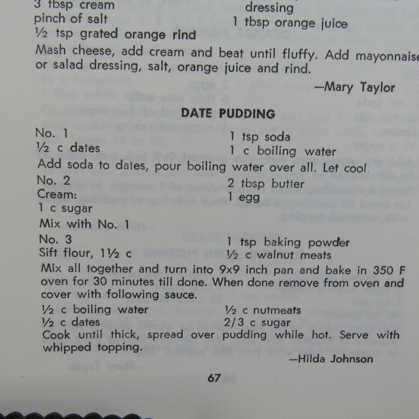 Vintage Iowa Cookbook Nashua Little Brown Church in the Vale Fellowship 1971 - At Grandma's Table