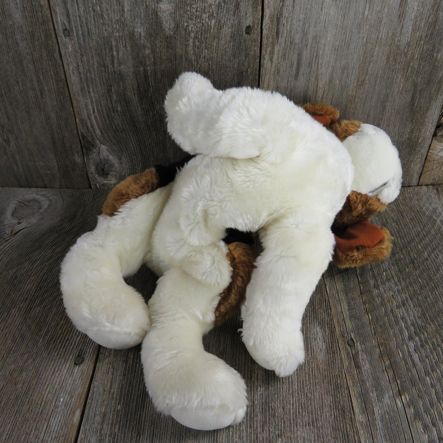 St Bernard Dog Plush Puppy Stuffed Animal Breed Lounging Boxer Beagle Brown - At Grandma's Table