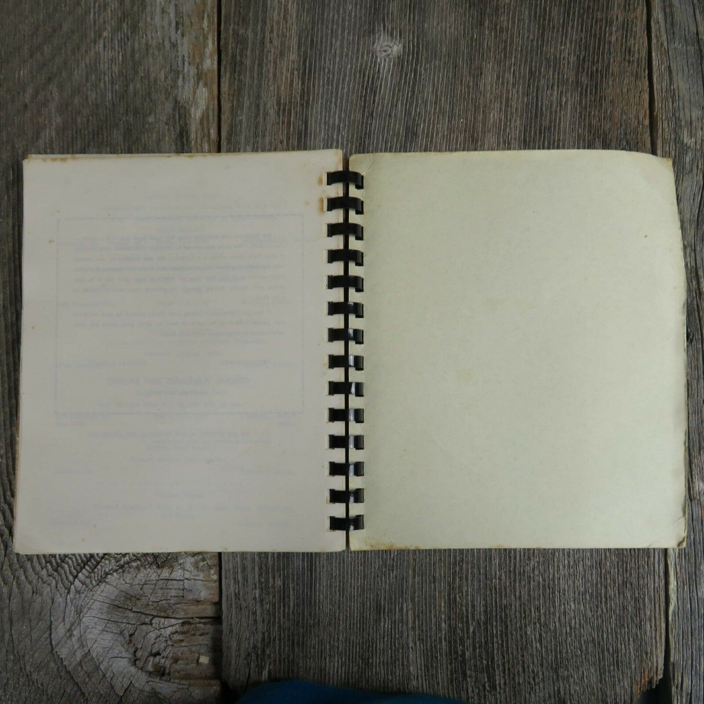 Vintage Veterans Foreign Wars Cookbook California Garberville Ladies Auxiliary - At Grandma's Table