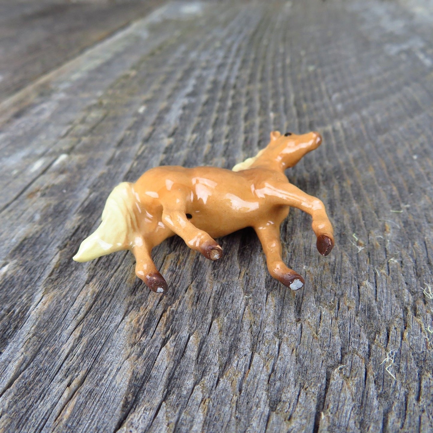 Pony Shetland Horse Figurine Hagen Renaker Porcelain California - At Grandma's Table