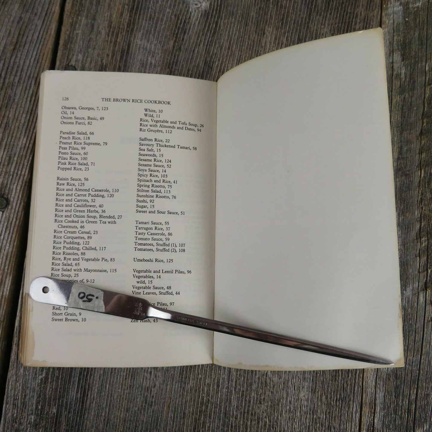 Vintage Vegetarian Cook Book The Brown Rice Cookbook Craig Ann Sams 1988 - At Grandma's Table