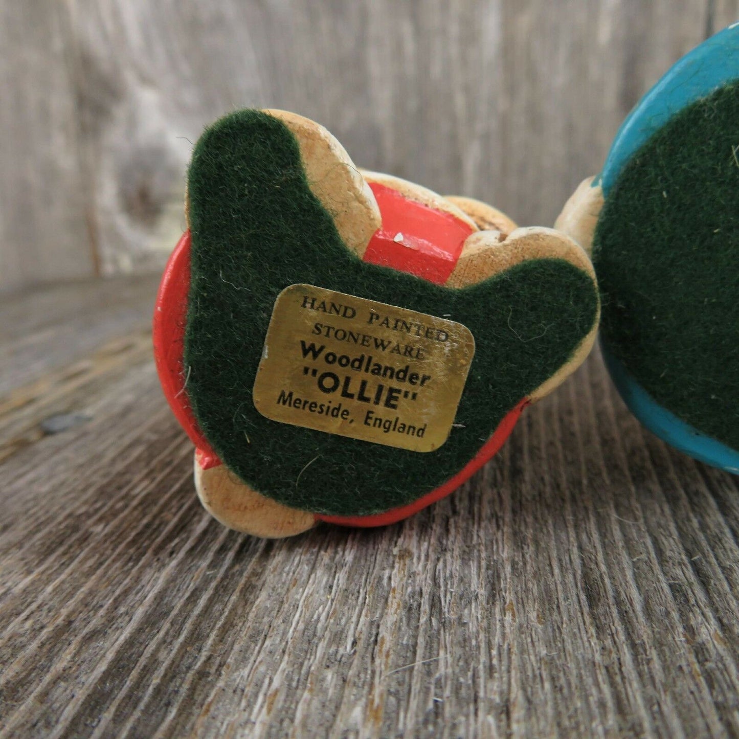 Vintage Rabbit Figurine Pendelfin Bunny Joanne Ollie England Stoneware Easter - At Grandma's Table