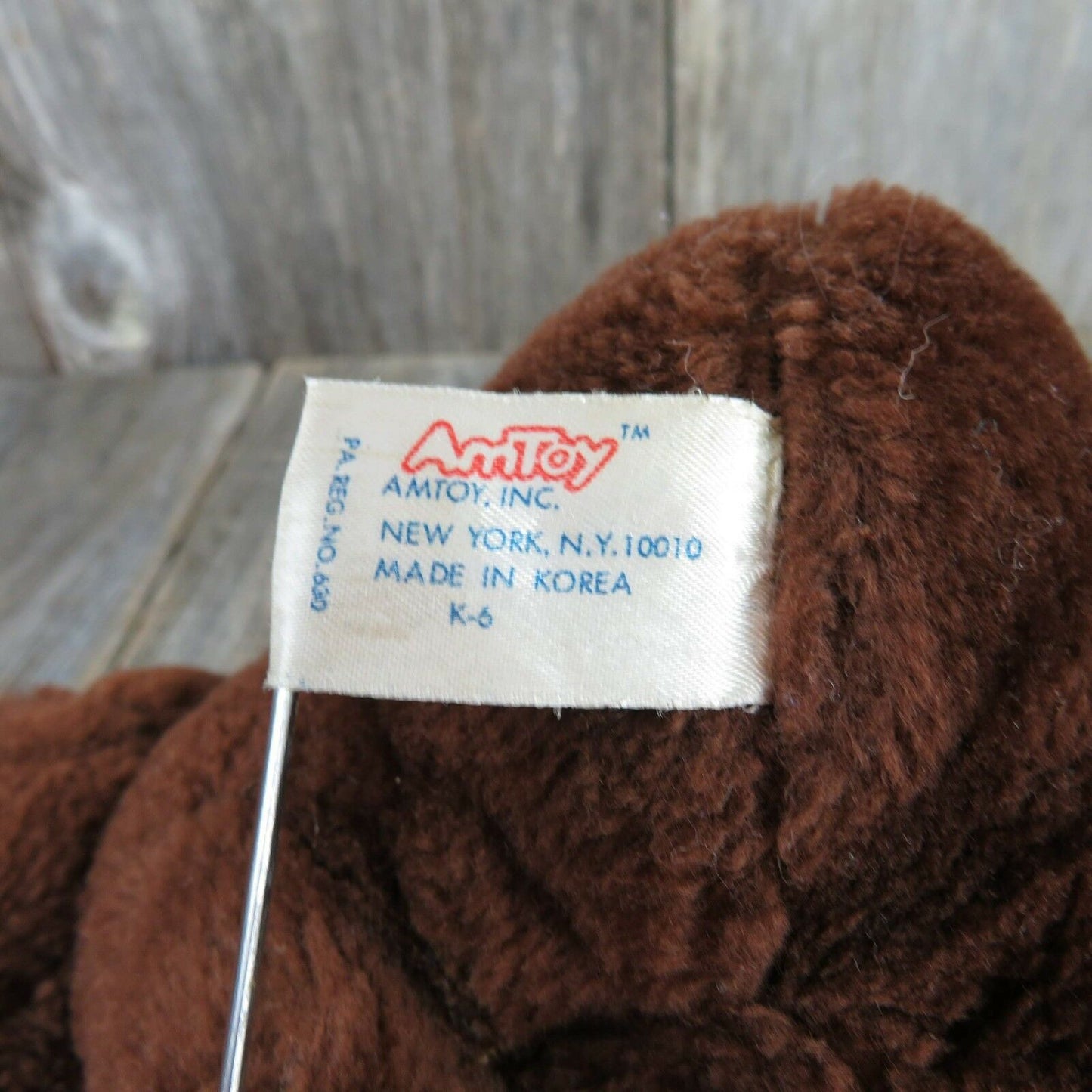 Vintage Teddy Bear Plush Smile American Greetings Toy Stuffed Animal 1981 - At Grandma's Table